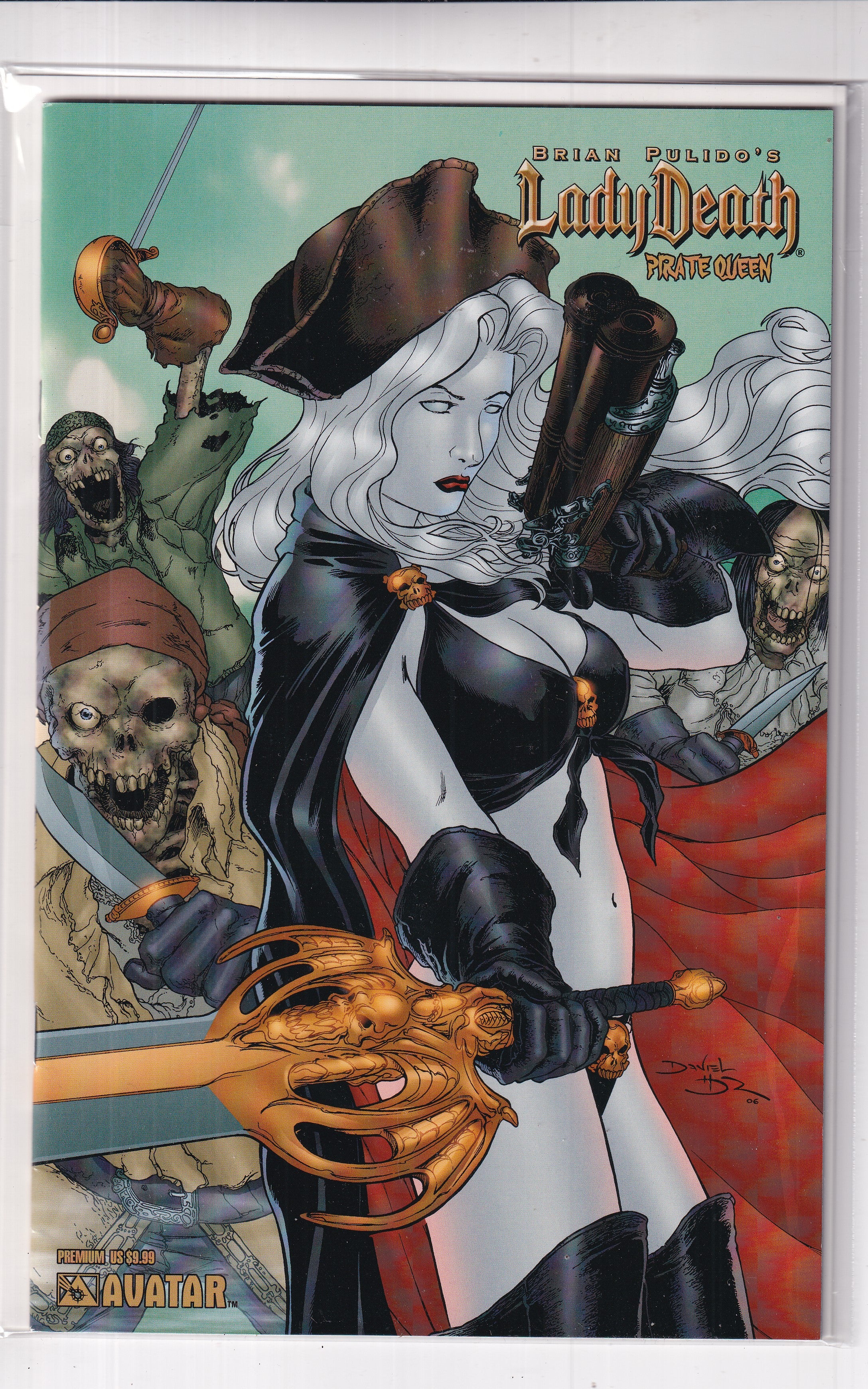 LADY DEATH PIRATE QUEEN #0 PREMIUM VARIANT - Slab City Comics