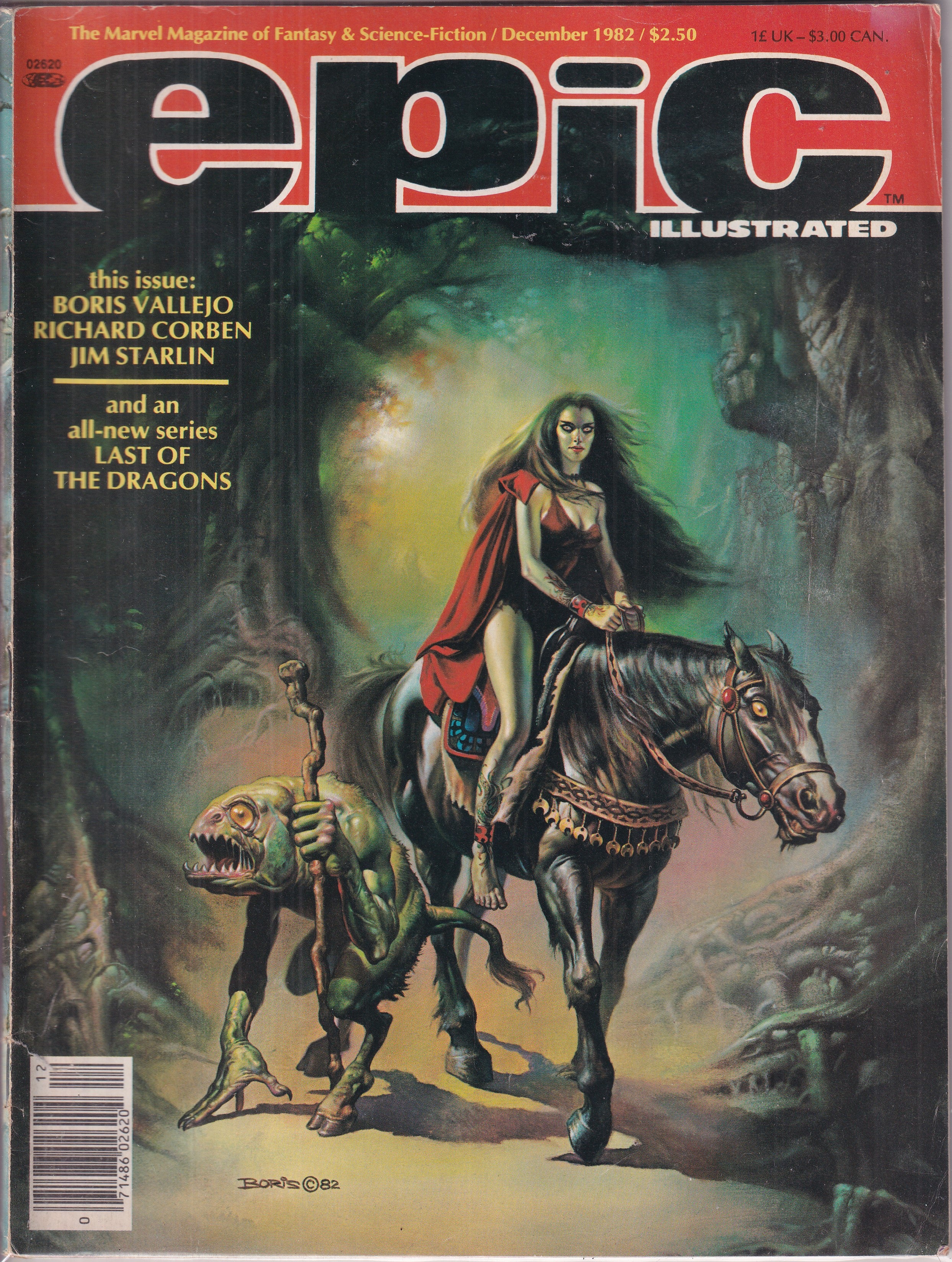 EPIC ILLUSTRATED DECEMBER 1982 - Slab City Comics