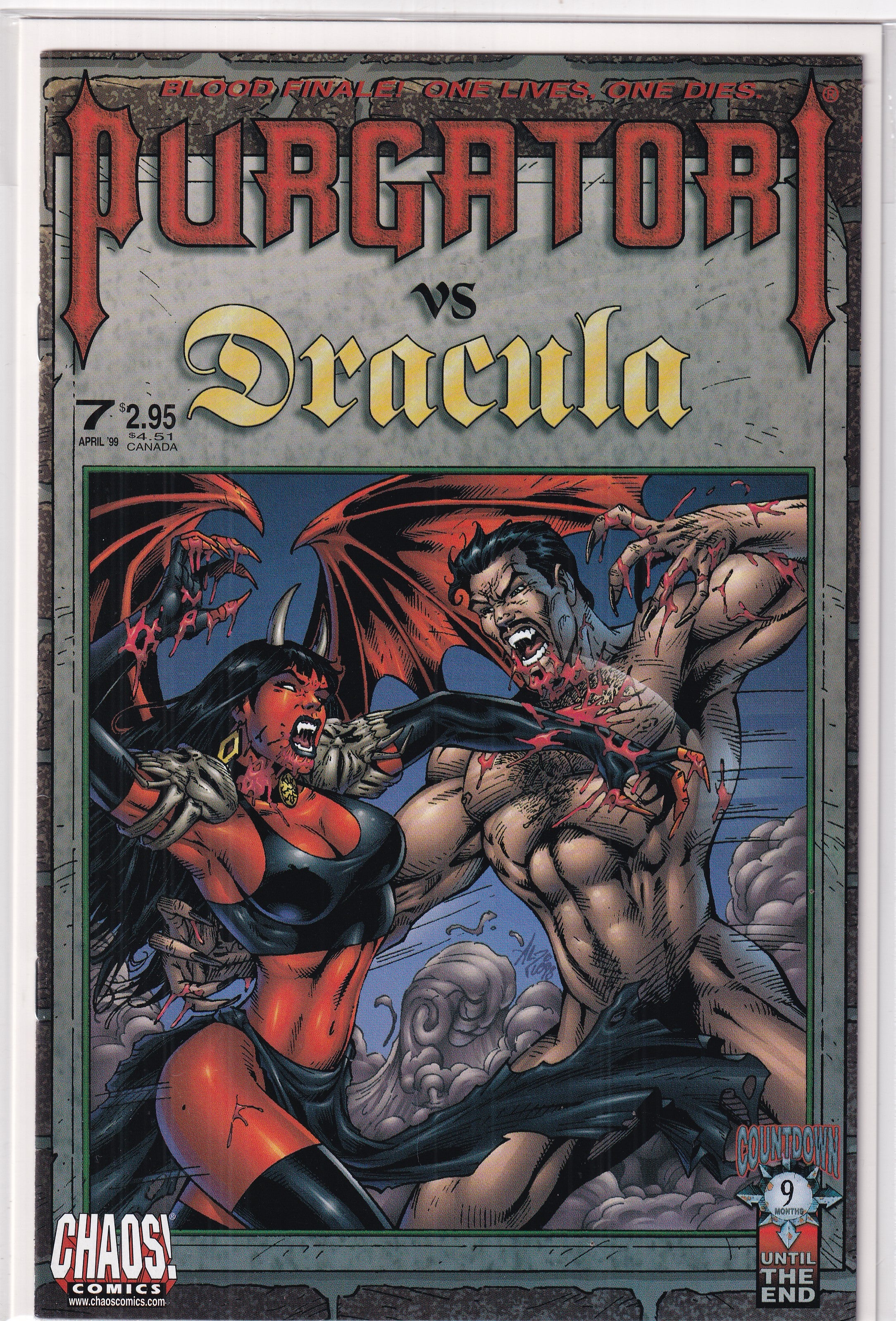 PURGATORI VS DRACULA #7 - Slab City Comics