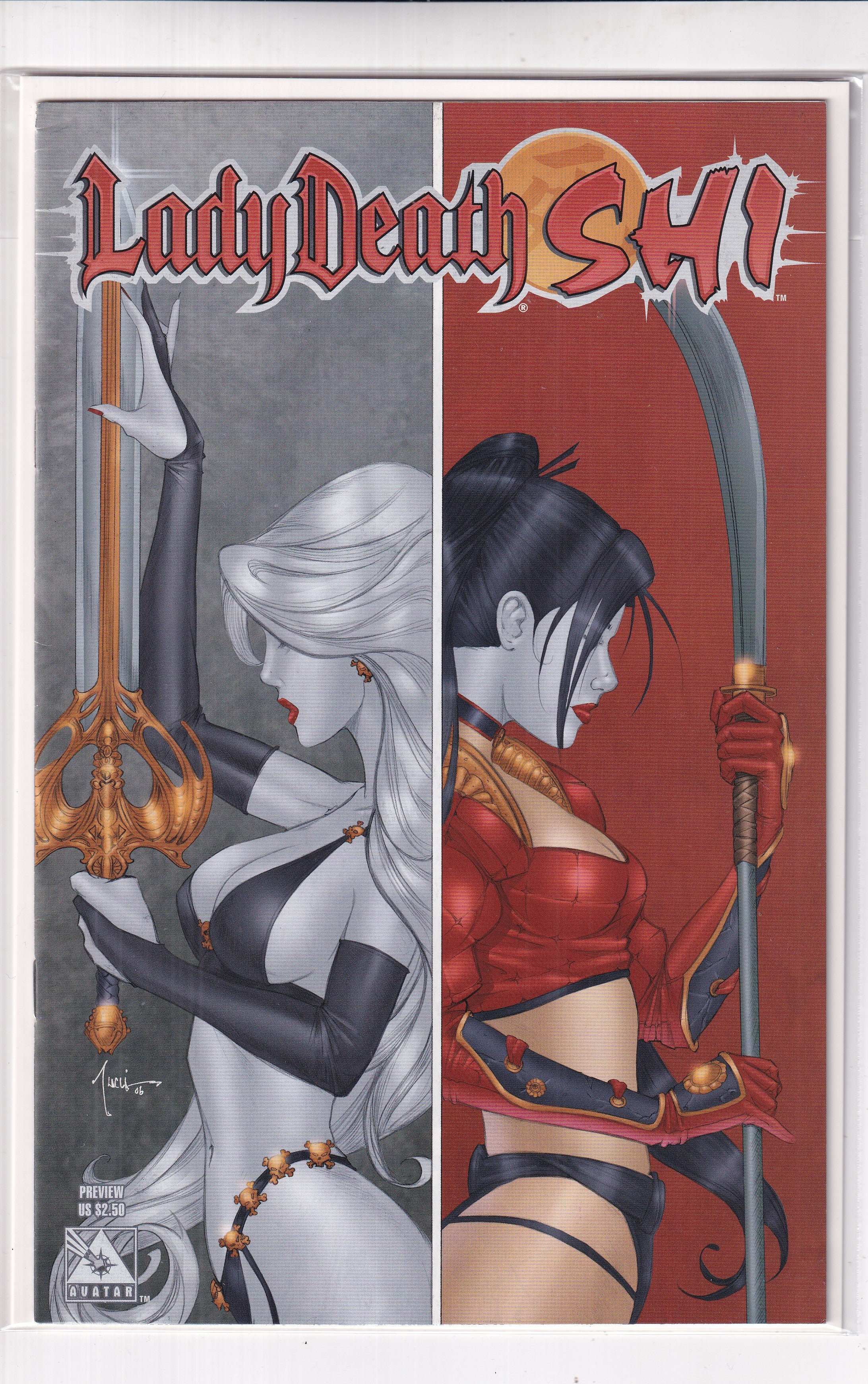 LADY DEATH SHI PREVIEW - Slab City Comics