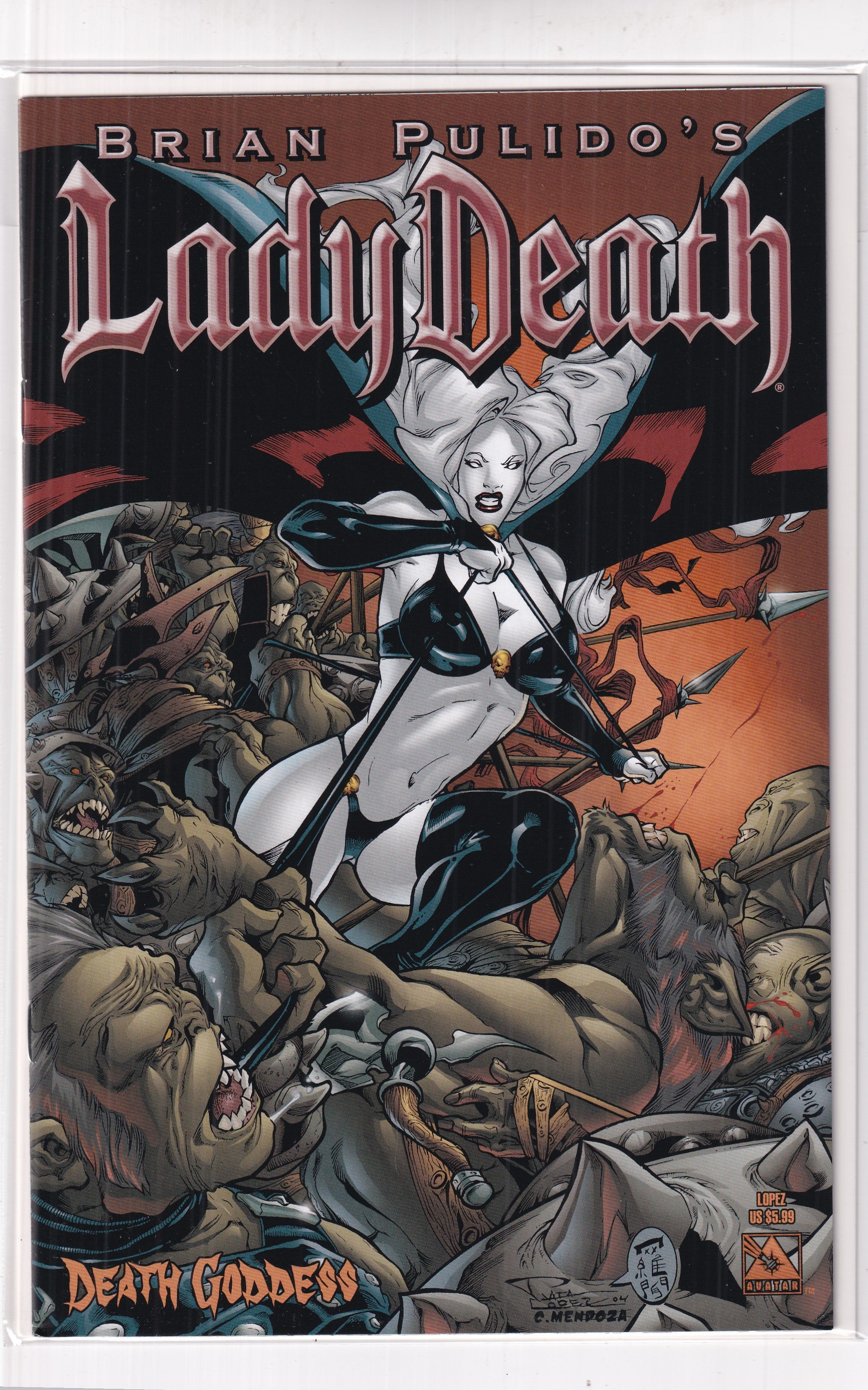 LADY DEATH DEATH GODDESS - Slab City Comics