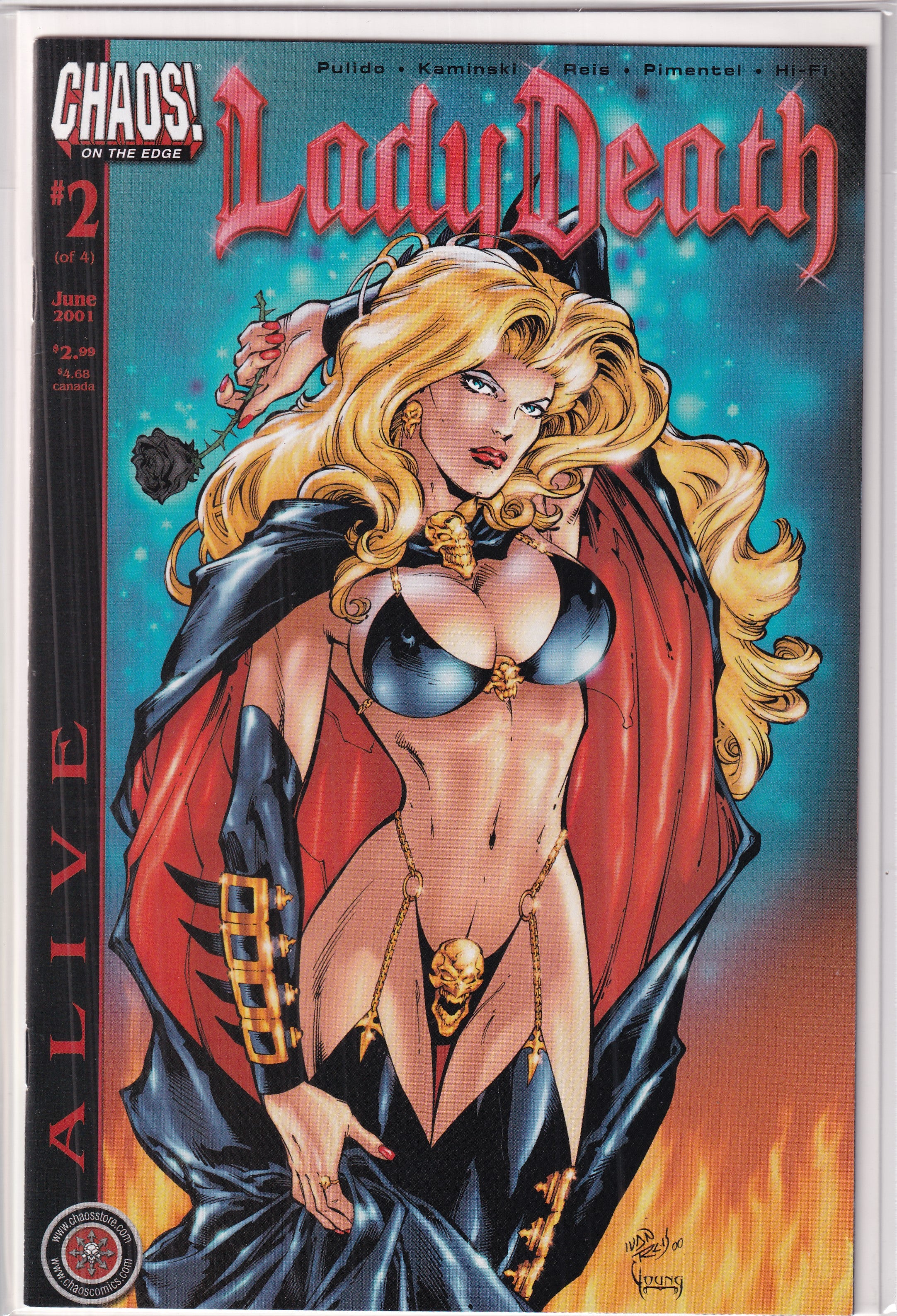 LADY DEATH ALIVE #2 - Slab City Comics