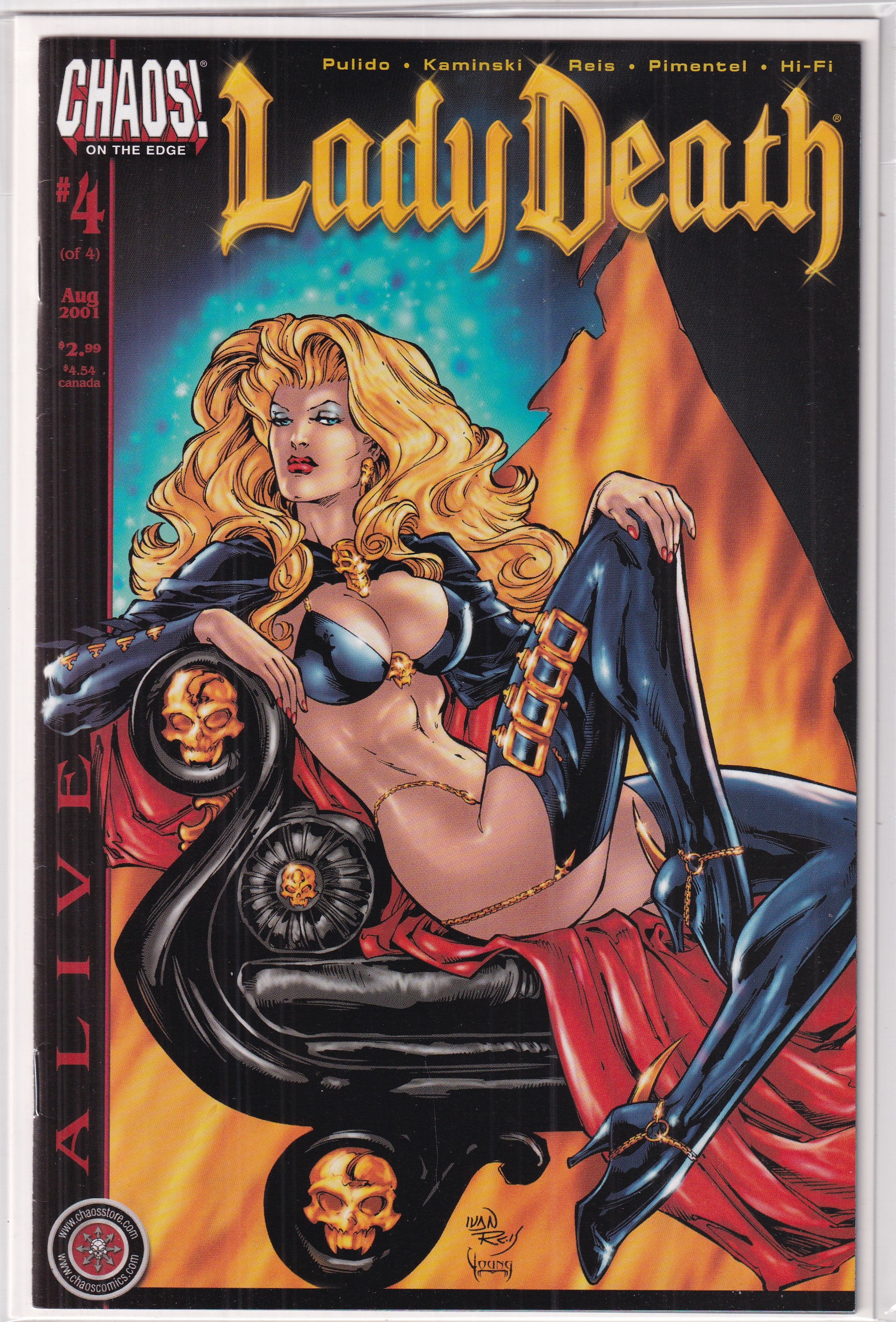 LADY DEATH ALIVE #4 - Slab City Comics