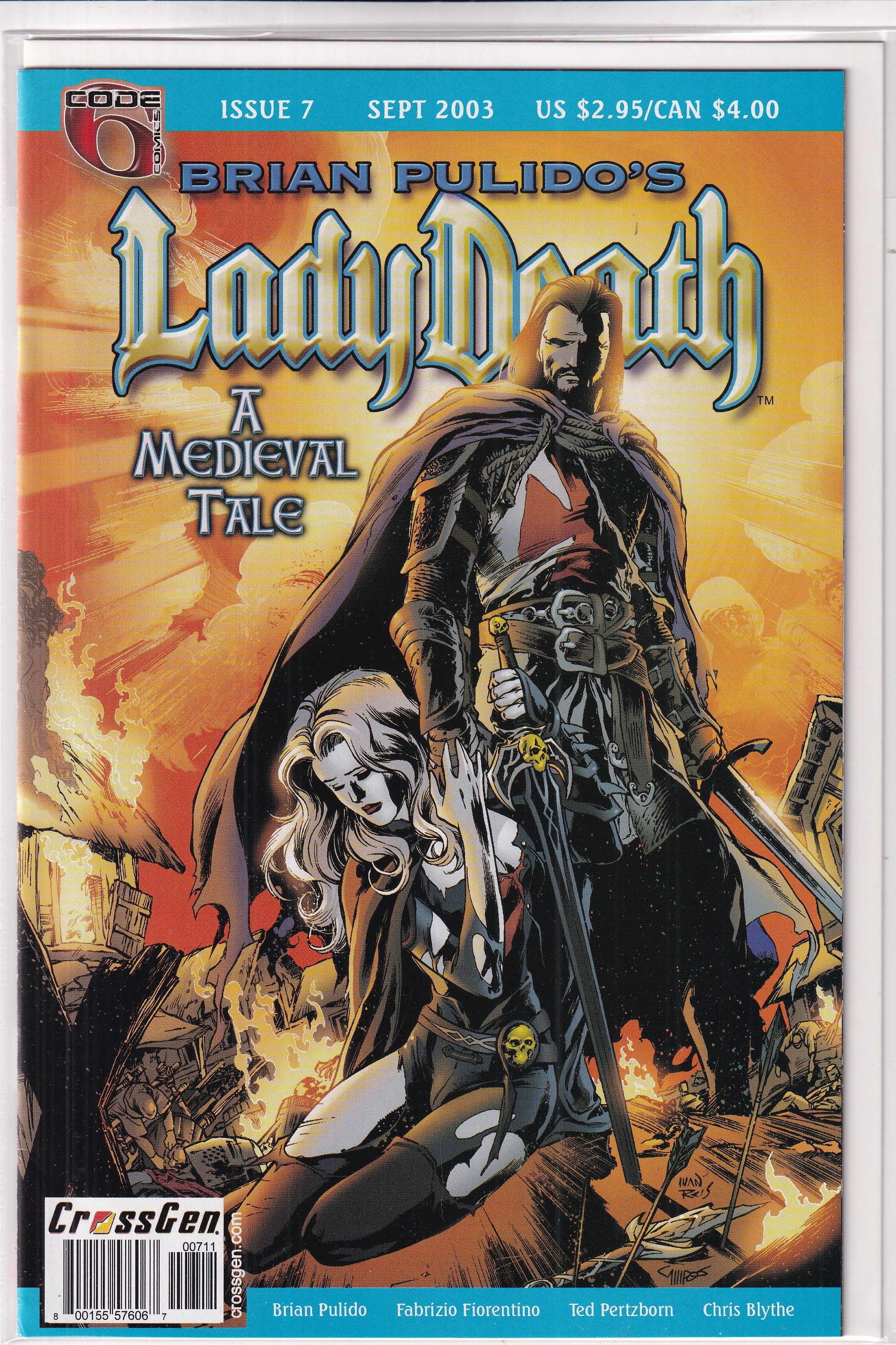 LADY DEATH A MEDIEVIAL TALE #7 - Slab City Comics