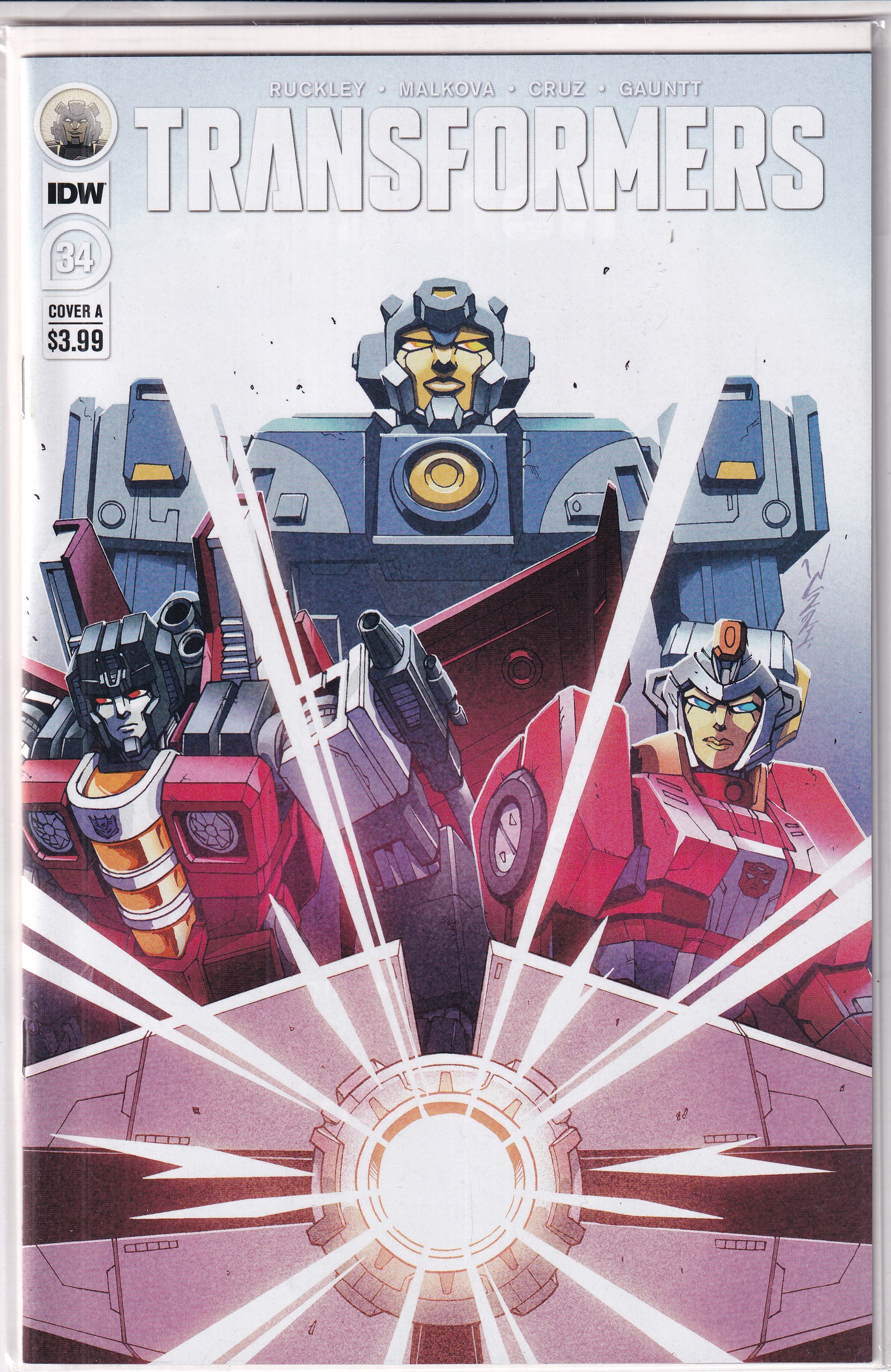 TRANSFORMERS #34 - Slab City Comics
