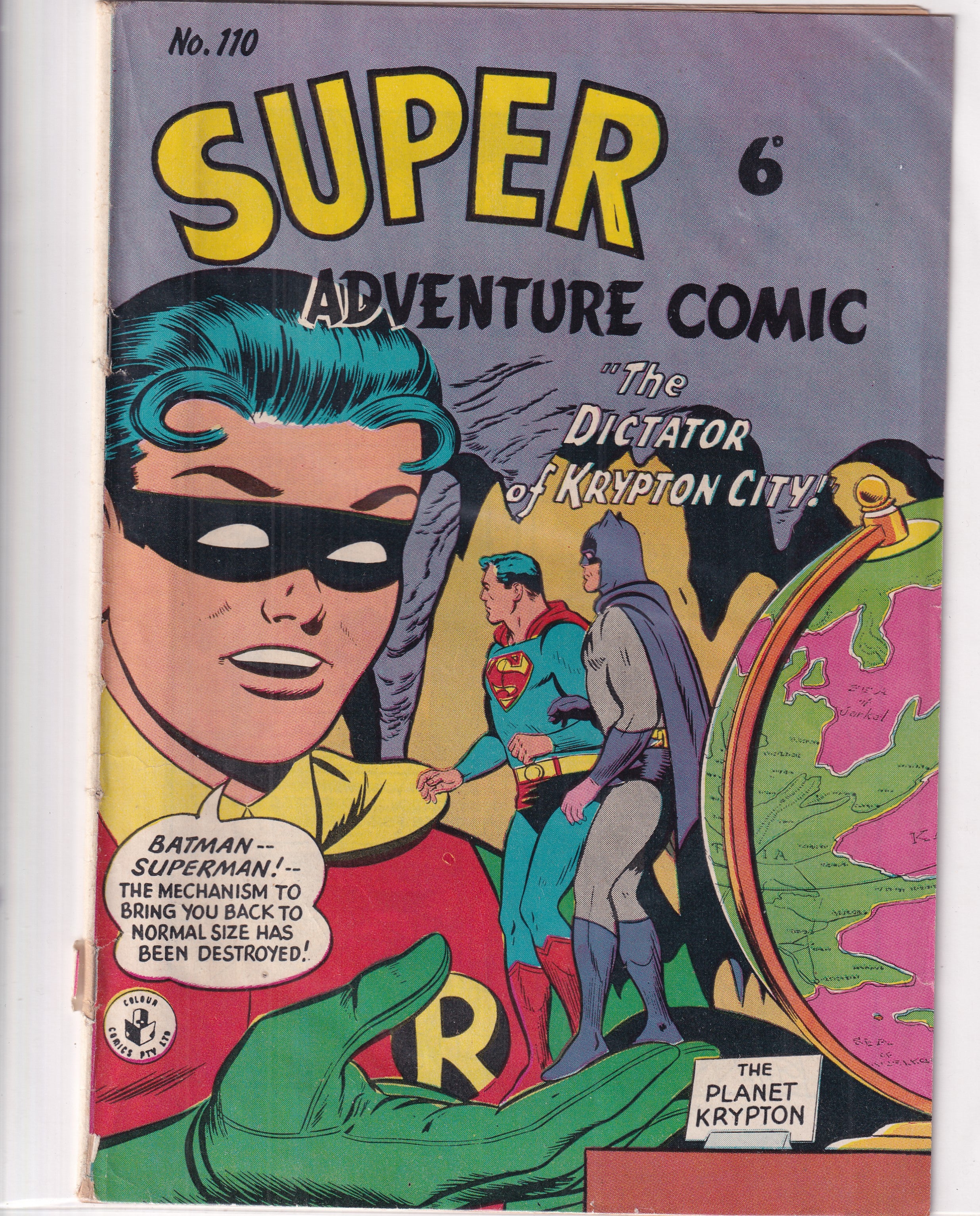 SUPER ADVENTURE COMIC #110 - Slab City Comics