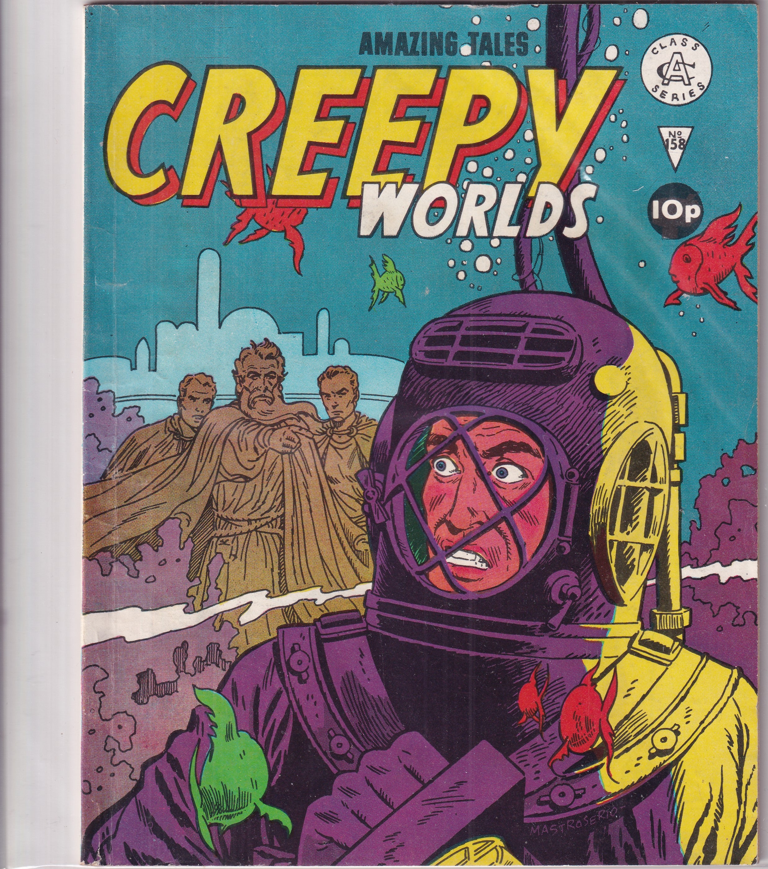 AMAZING TALES CREEPY WORLD #158 - Slab City Comics