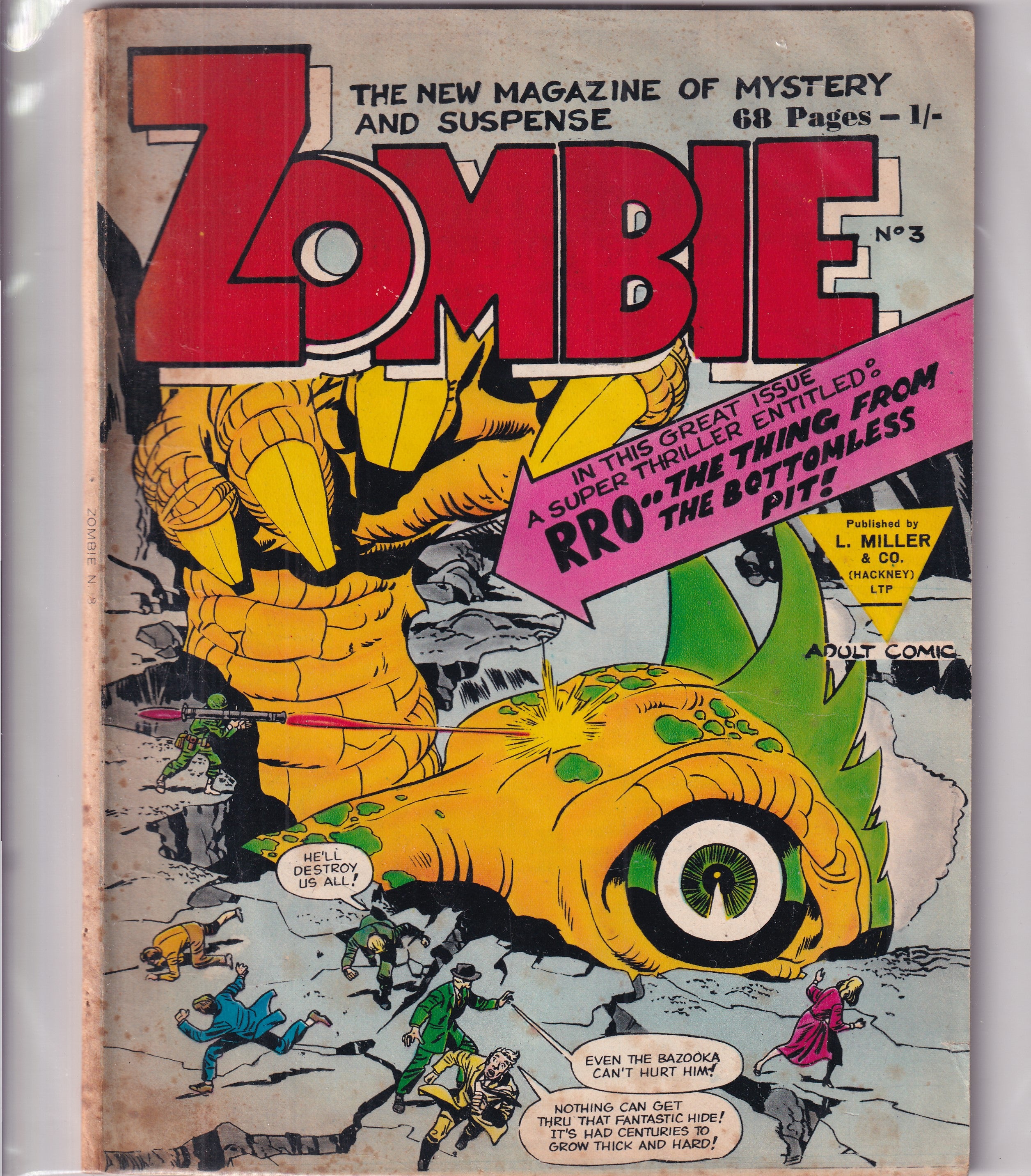 ZOMBIE #3 - Slab City Comics