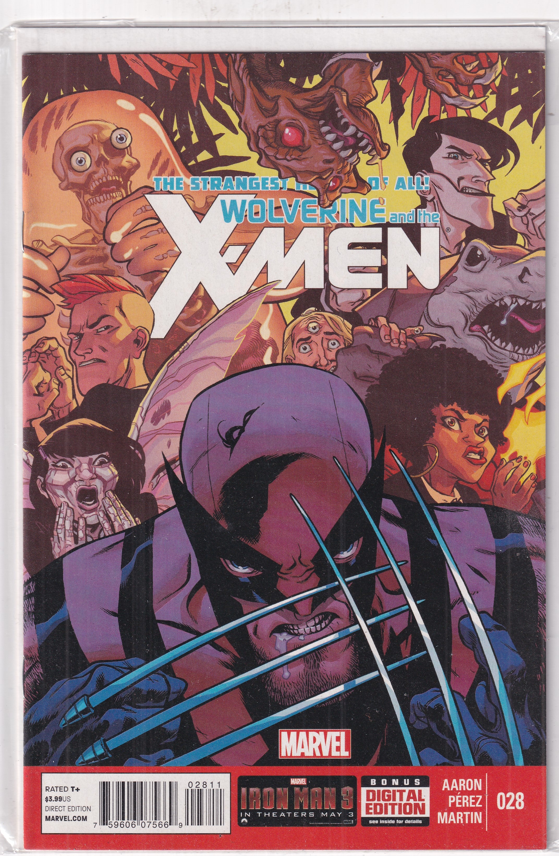 STRANGEST HEROES OF ALL WOLVERINE AND THE X-MEN #28 - Slab City Comics