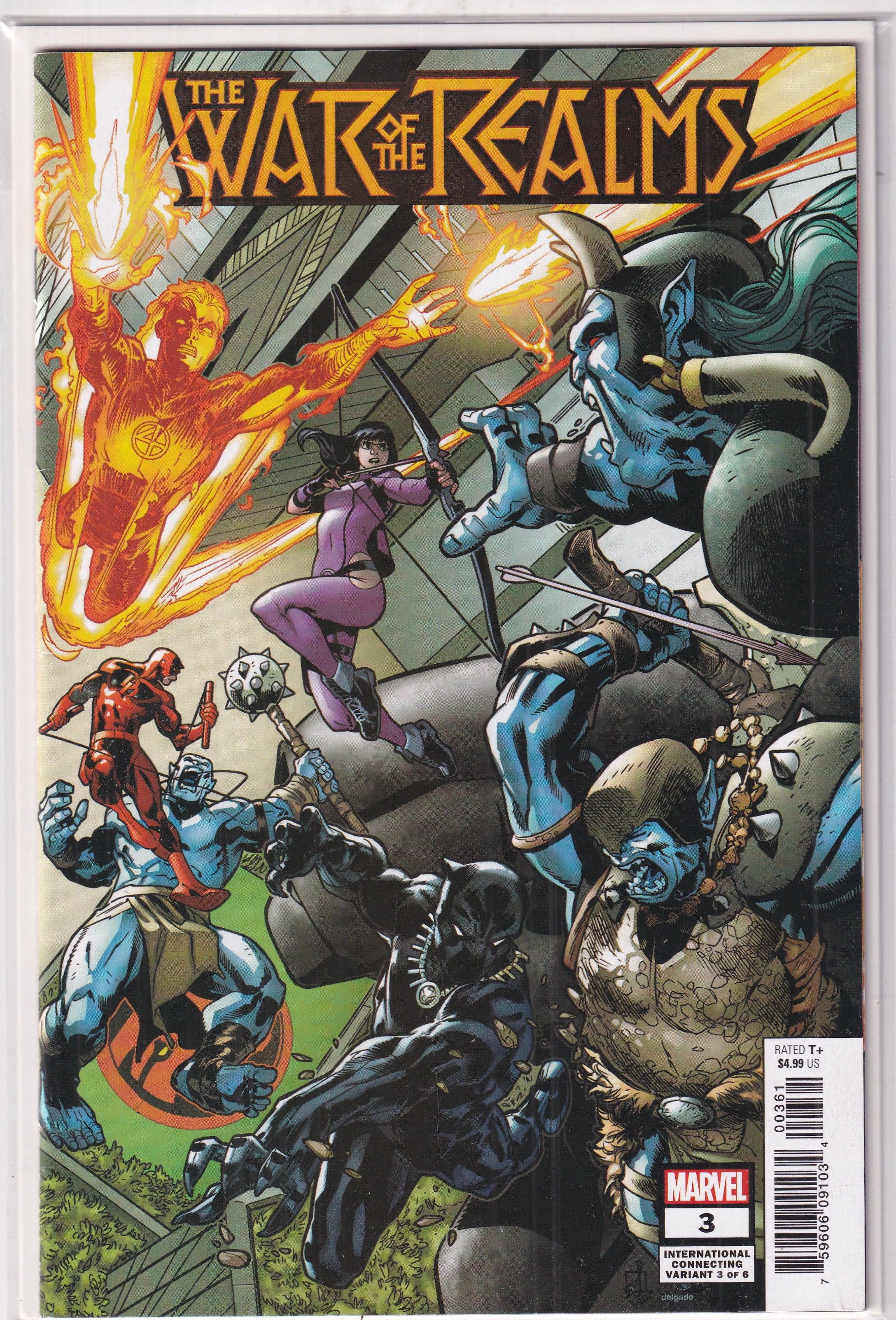 WAR OF THE REALMS #3 VARIANT - Slab City Comics