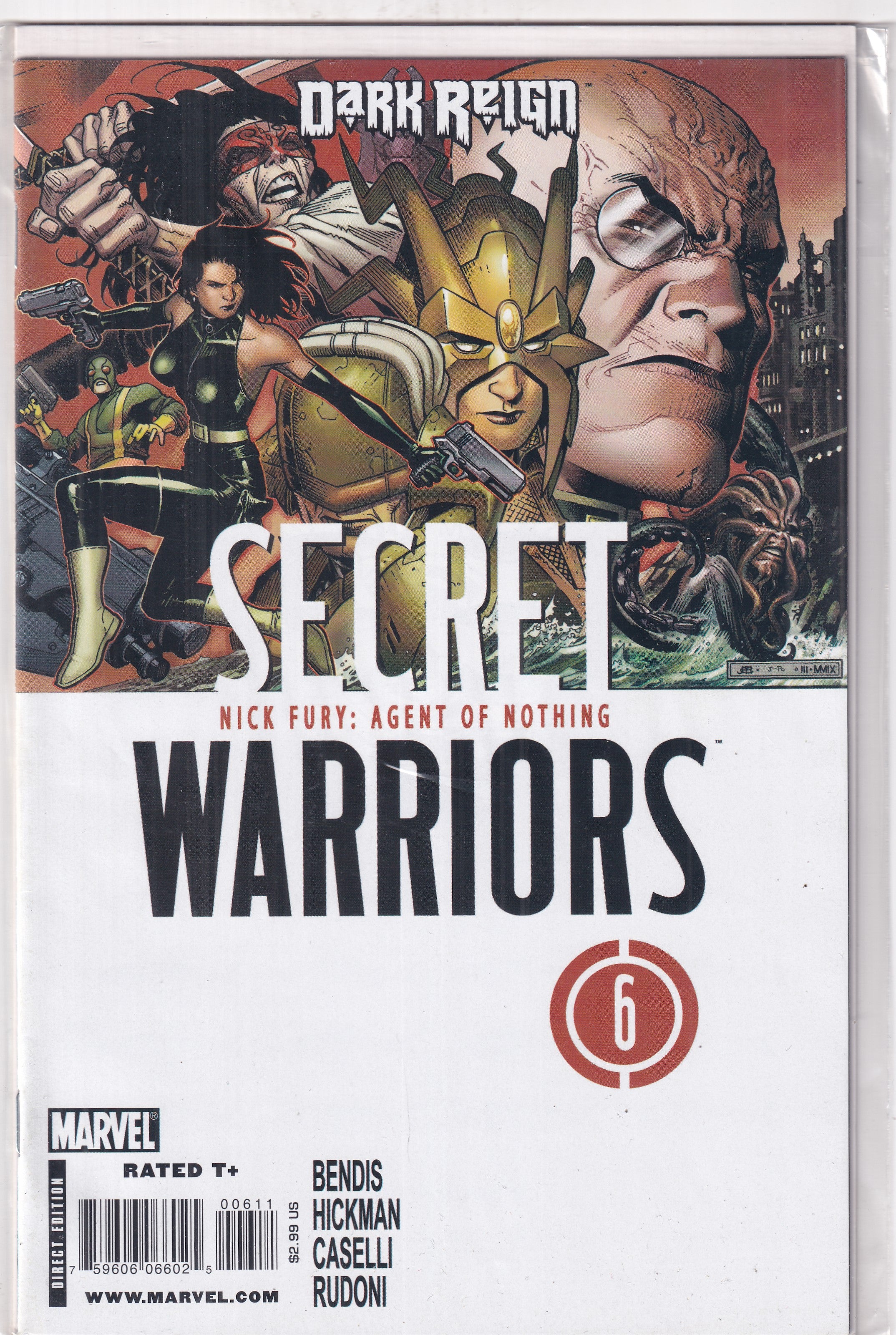 SECRET WARRIORS NICK FURY: AGENT OF NOTHING #6 - Slab City Comics