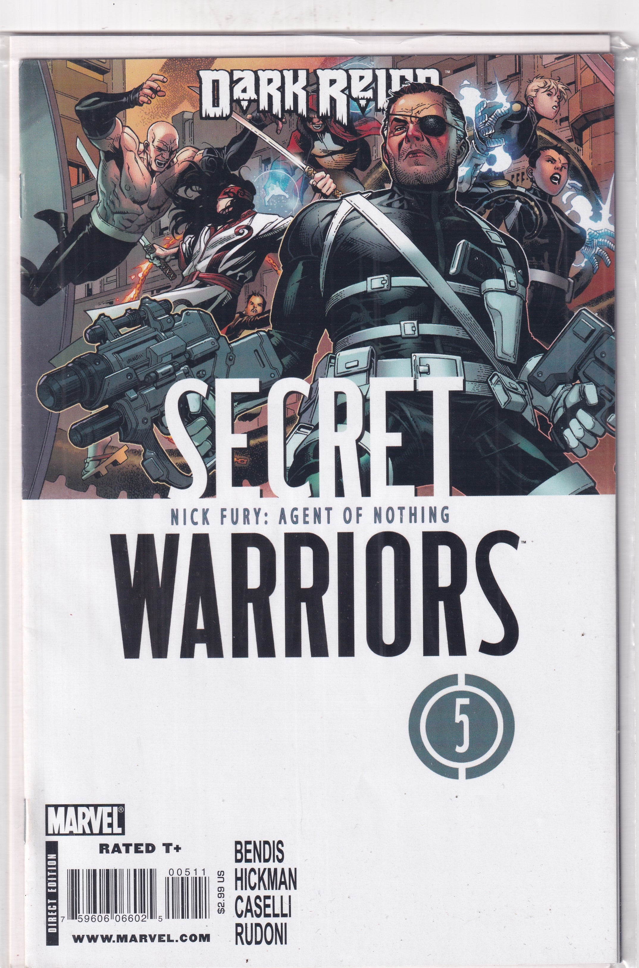 Copy of SECRET WARRIORS NICK FURY: AGENT OF NOTHING #5 - Slab City Comics