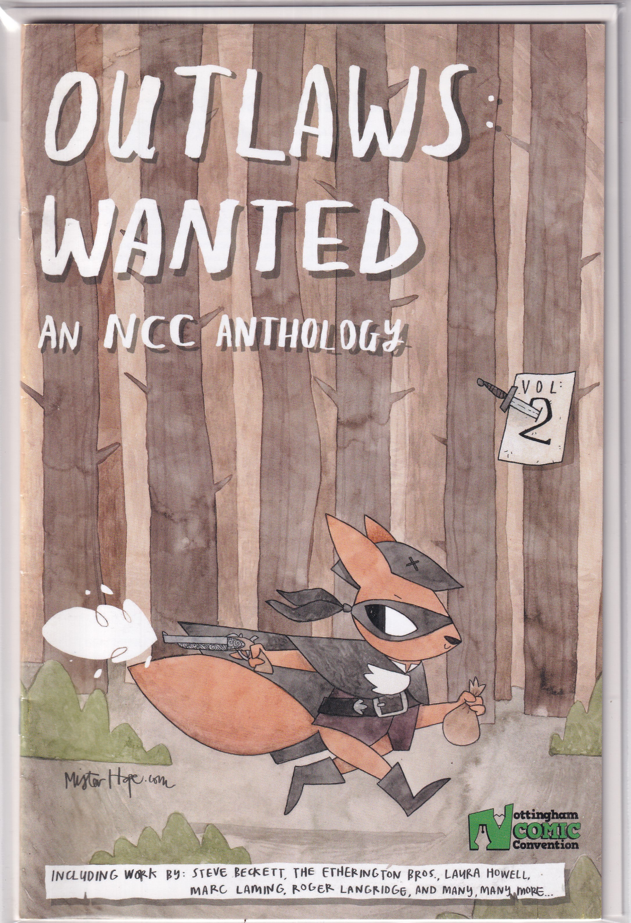 OUTLAWS WANTED AN NCC ANTHOLOGY #2 - Slab City Comics