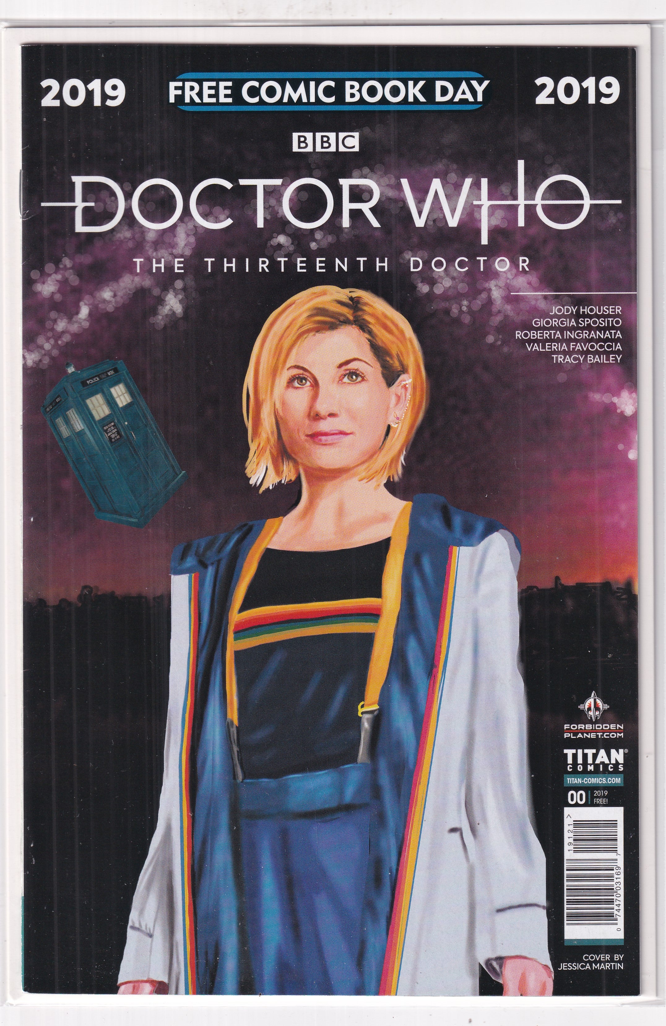 DOCTOR WHO THE THIRTEENTH DOCTOR #0 2019 FCBD - Slab City Comics