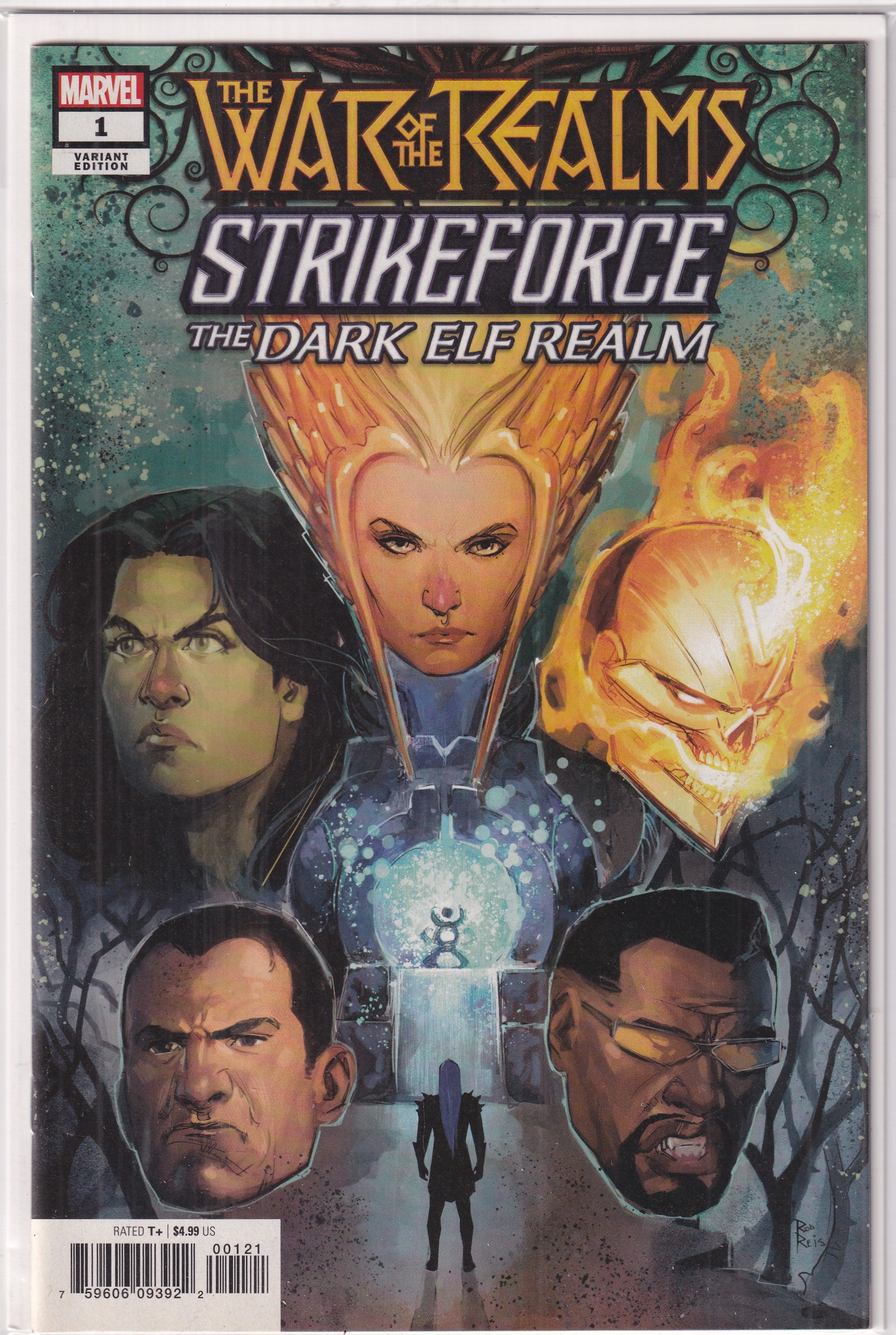 THE WAR OF THE REALMS STRIKEFORCE THE DARK ELF REALM #1 VARIANT - Slab City Comics