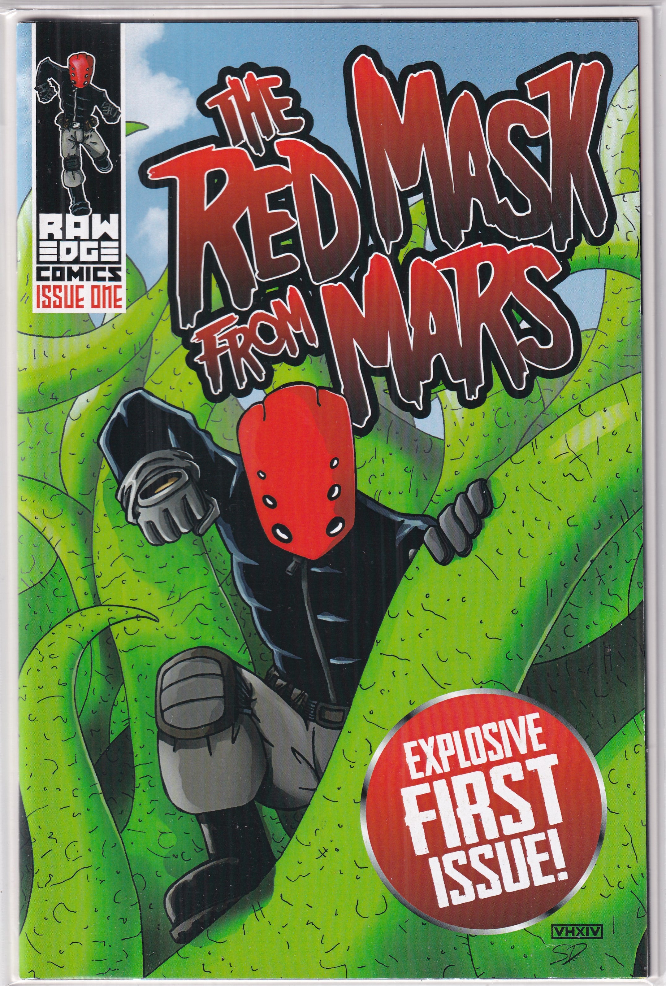 RED MASK FROM MARS #1 - Slab City Comics