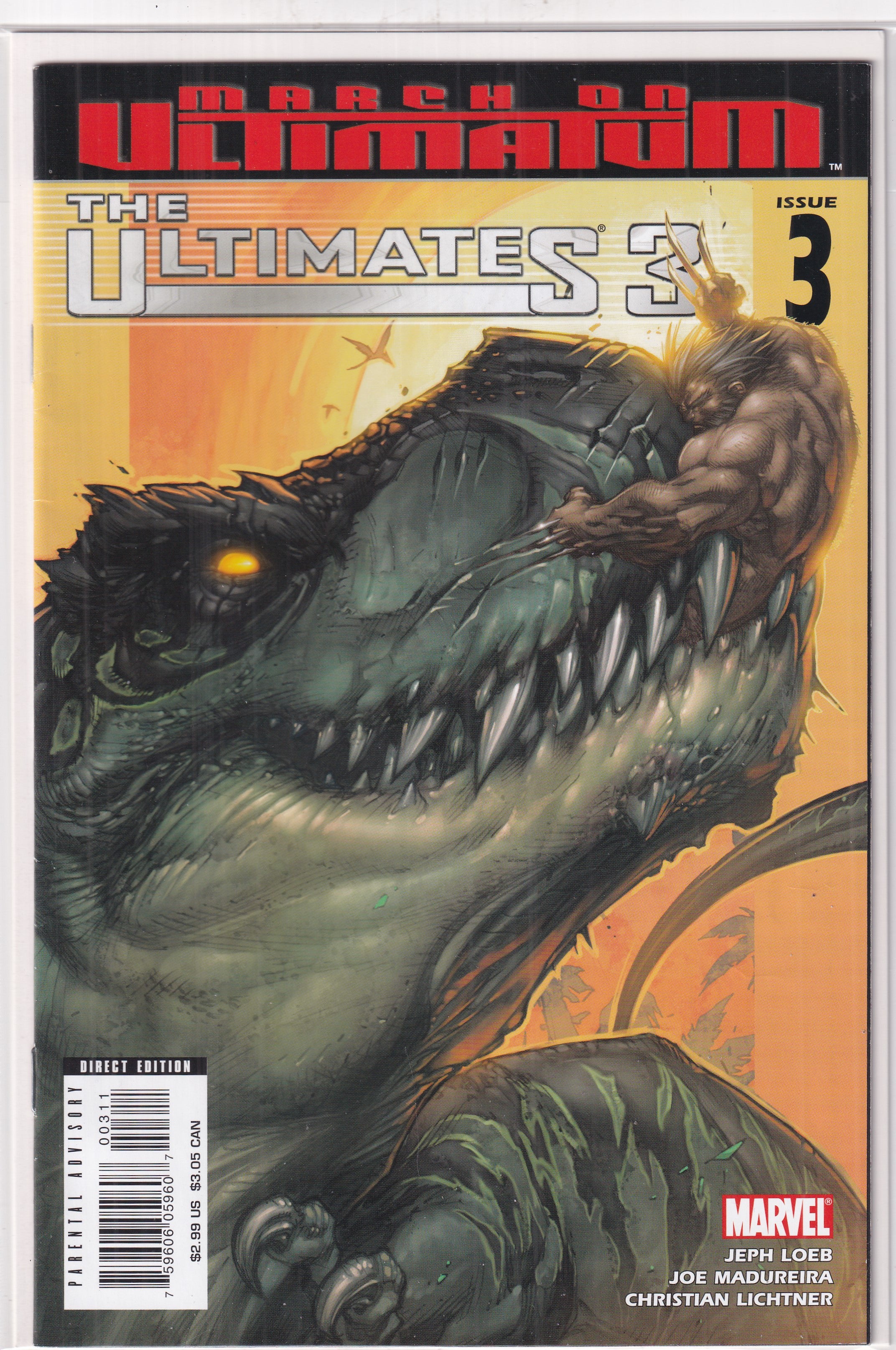MARCH ON ULTIMATUM THE ULTIMATES 3 #3 - Slab City Comics