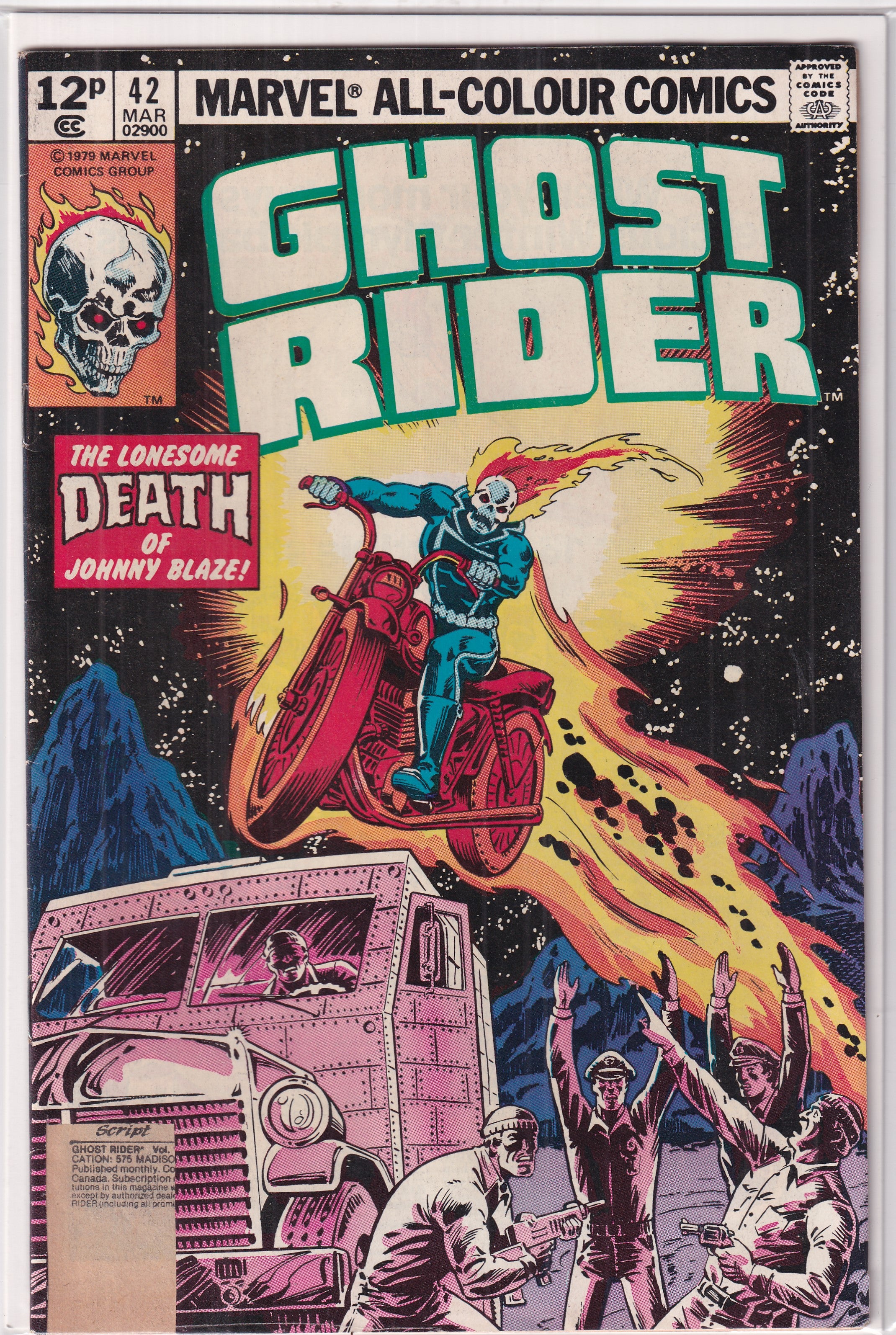 GHOST RIDER #42 - Slab City Comics