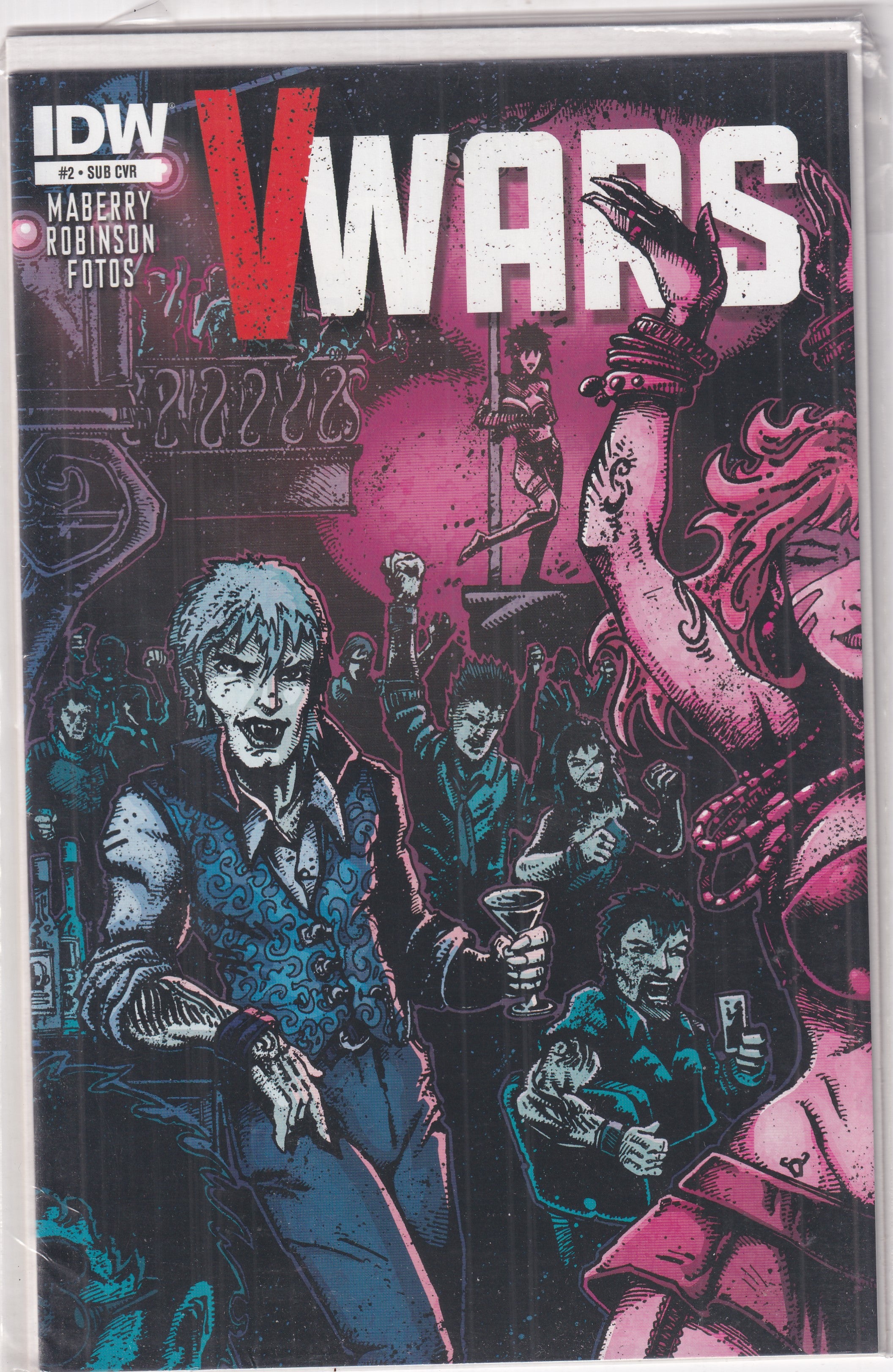 V WARS #2 SUB VARIANT - Slab City Comics