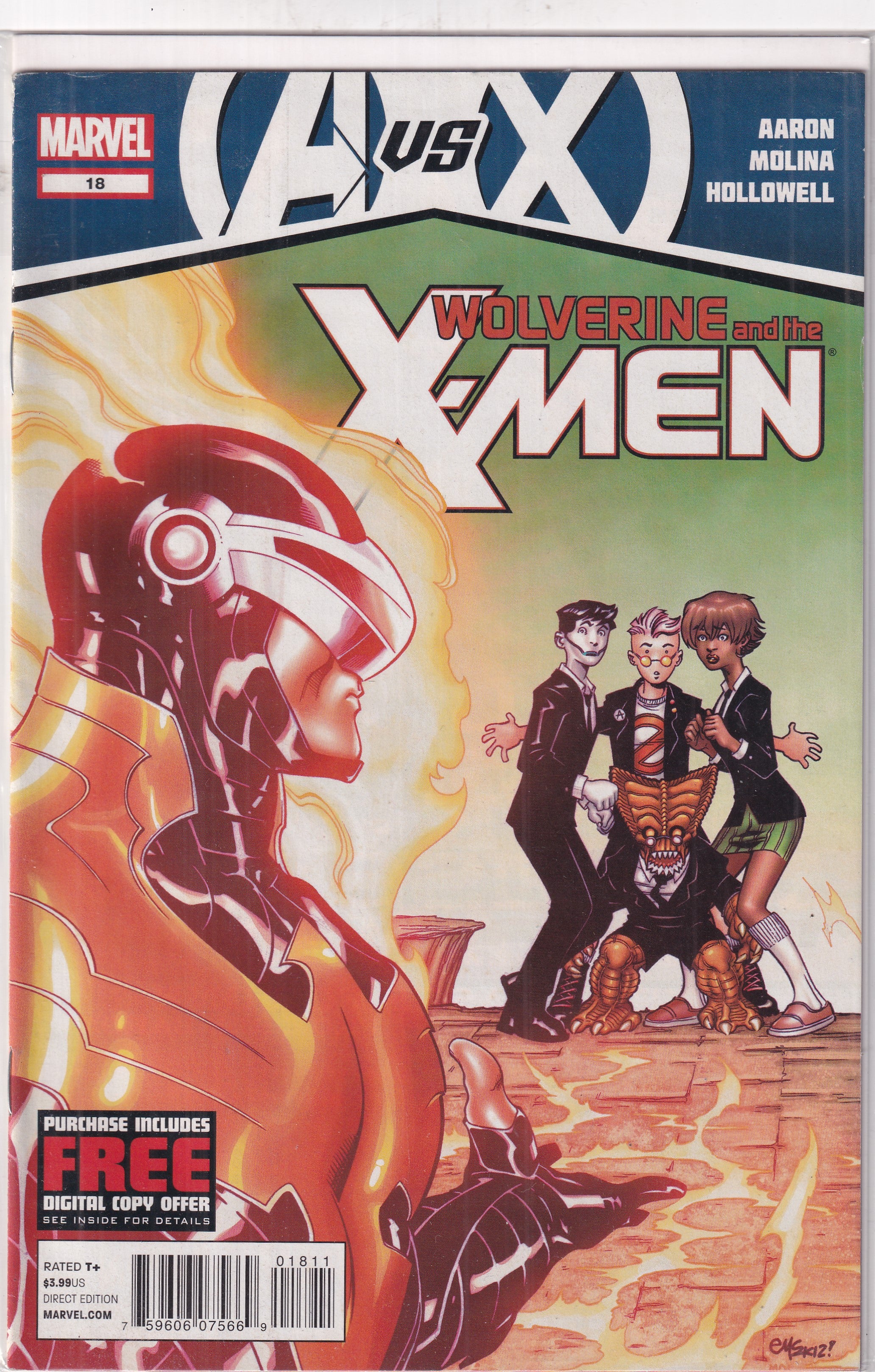 A VS X WOLVERINE AND THE X-MEN #18 - Slab City Comics