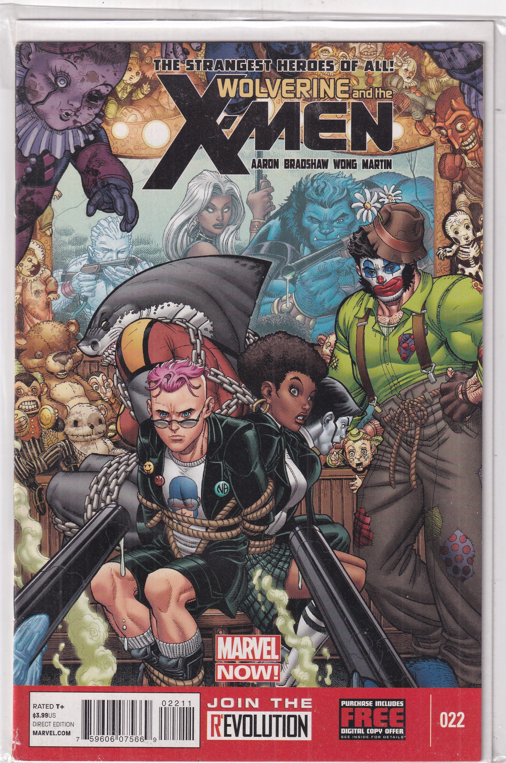 STRANGEST HEROES OF ALL WOLVERINE AND THE X-MEN #22 - Slab City Comics