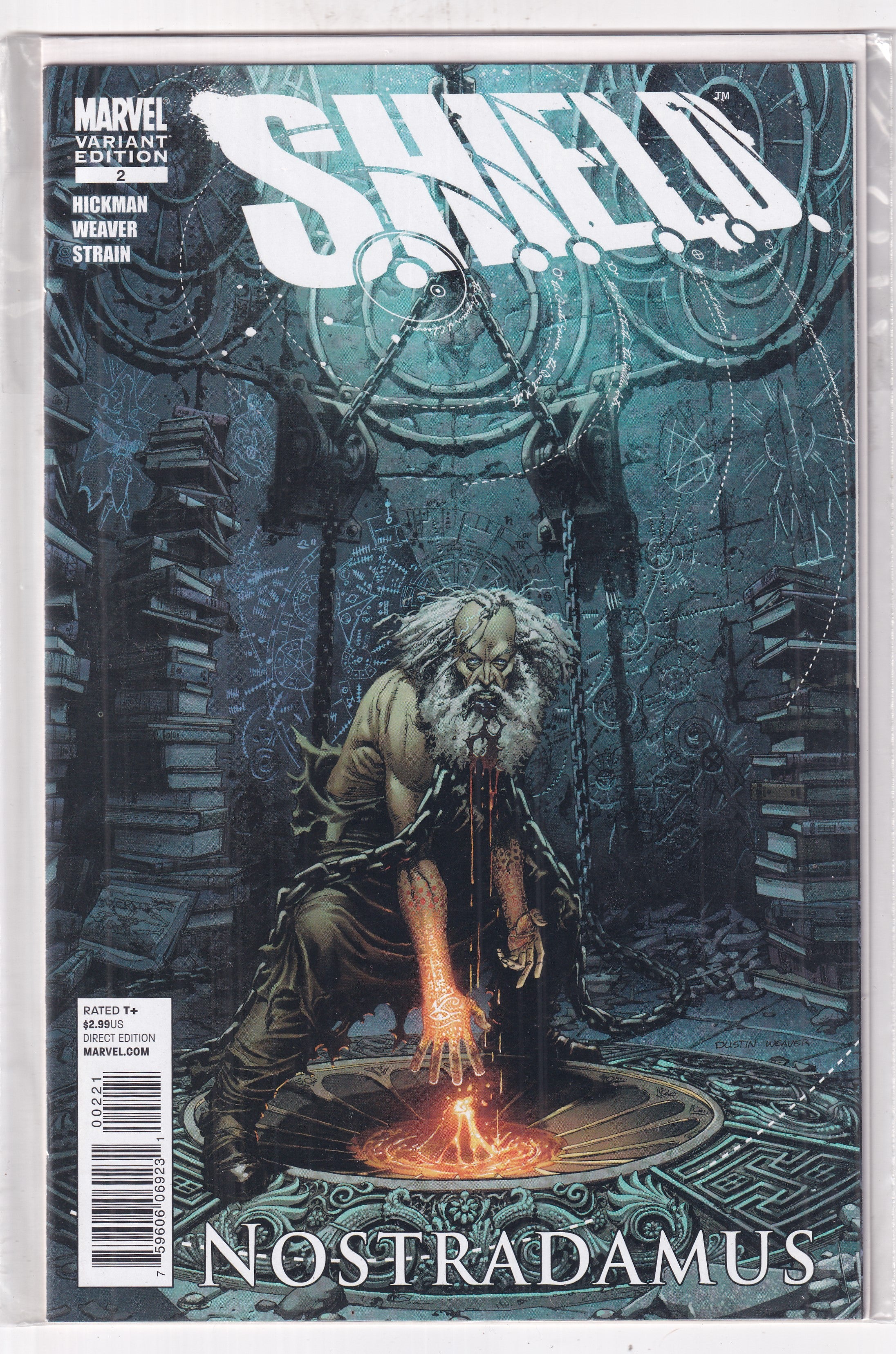 S.H.I.E.L.D. NOSTRADAMUS #2 VARIANT - Slab City Comics