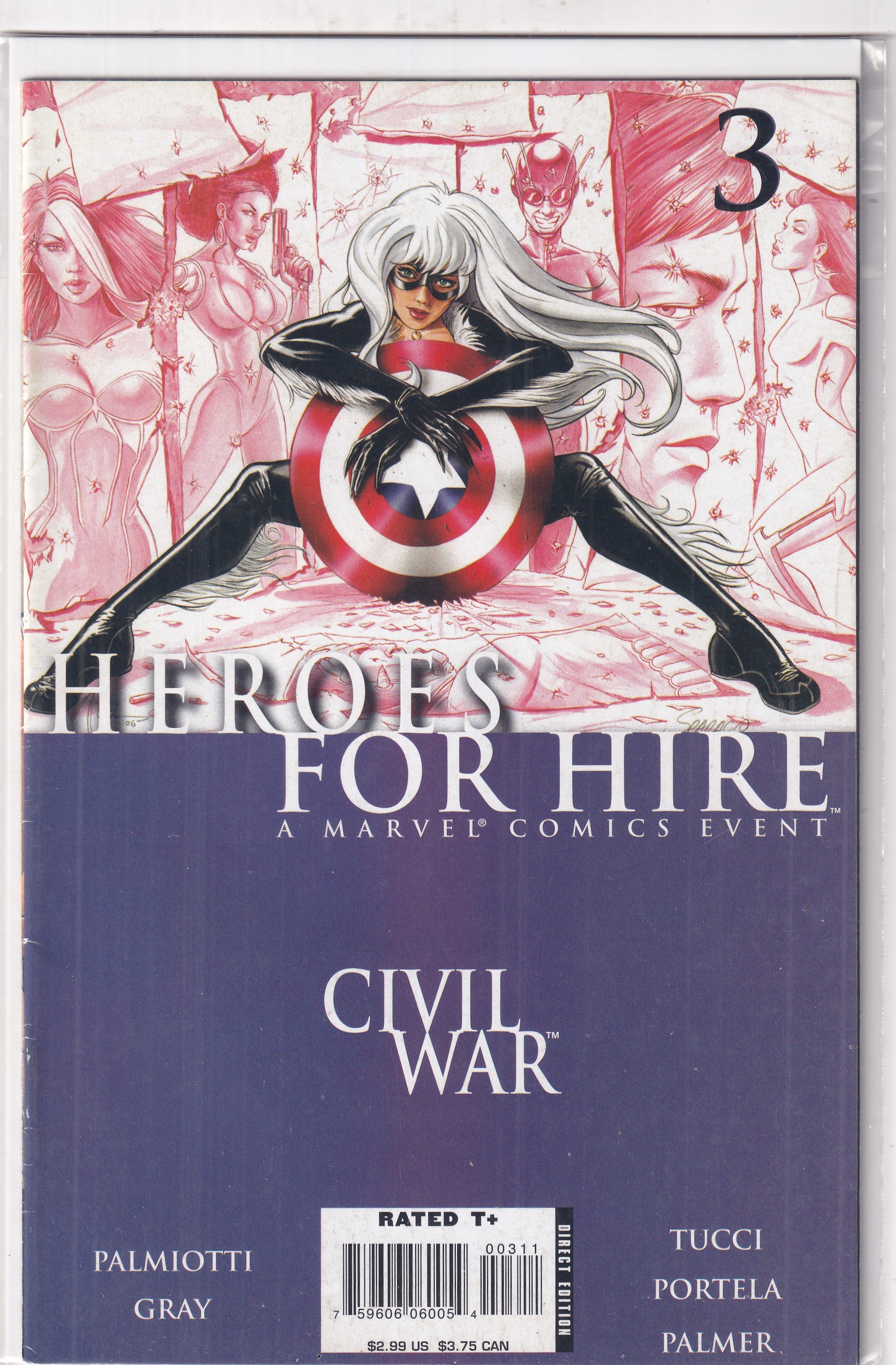 HEROES FOR HIRE CIVIL WAR #3 - Slab City Comics