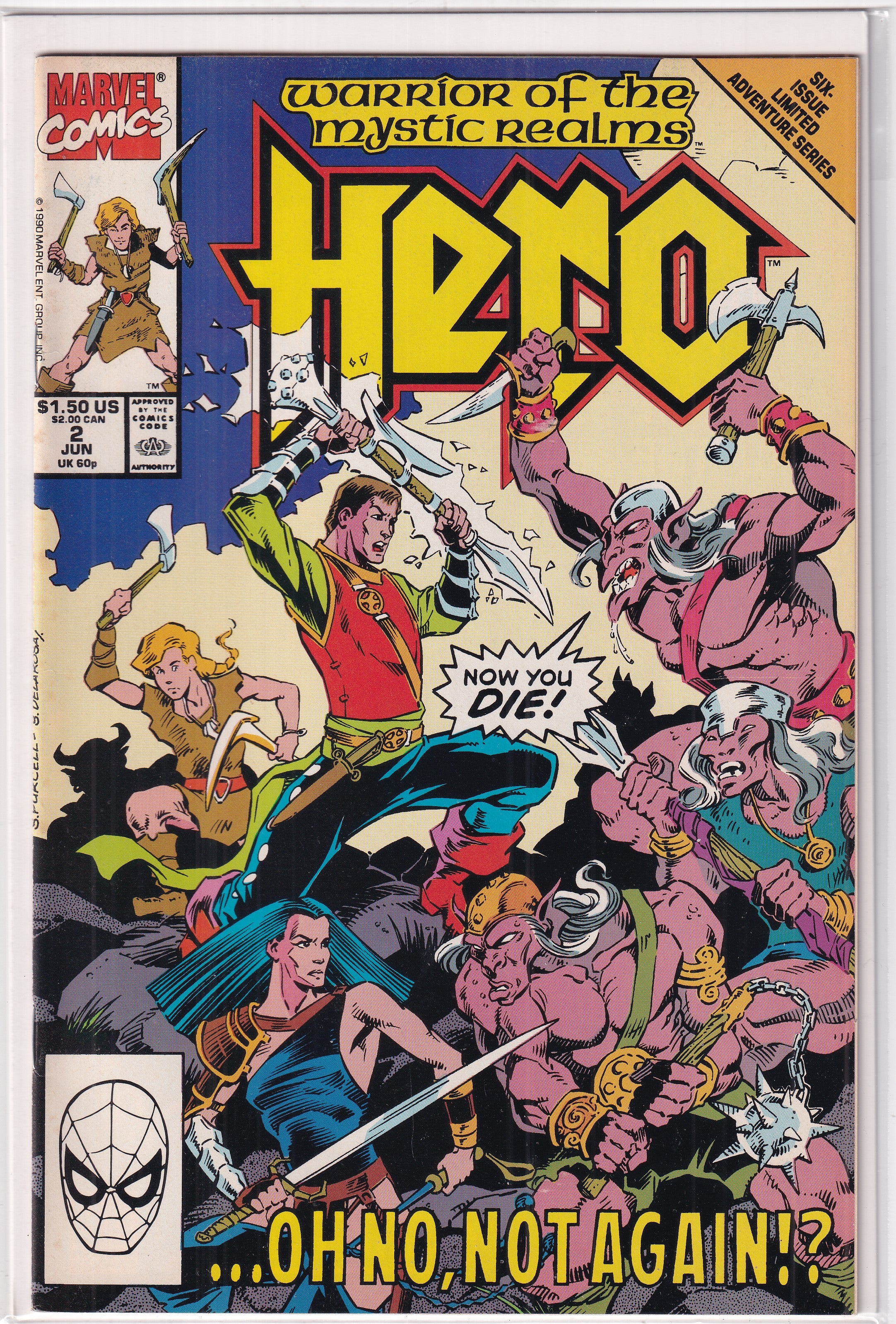 WARRIOR OF THE MYSTIC REALMS HERO #2 - Slab City Comics