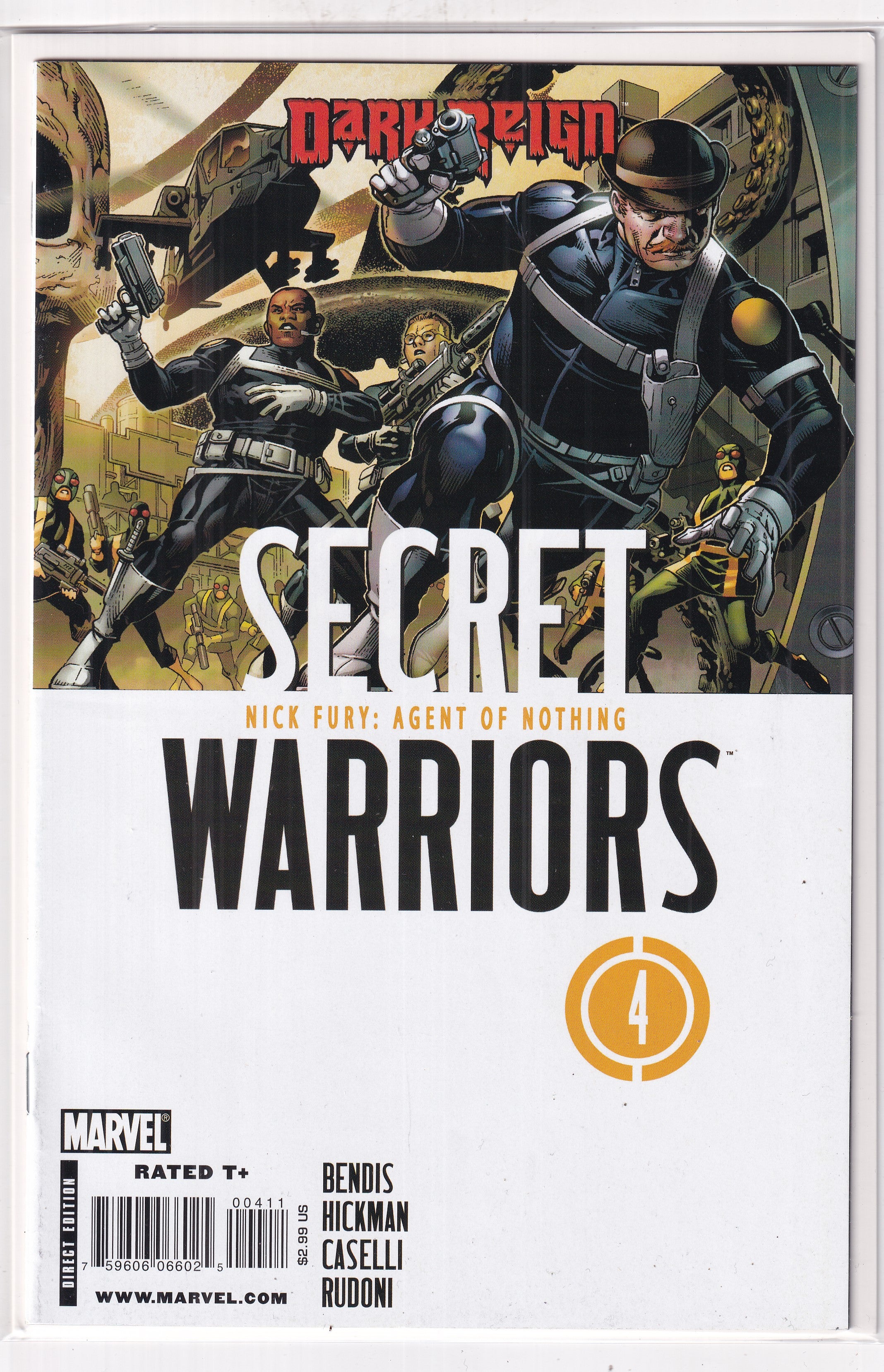 DARK REIGN SECRET WARRIORS NICK FURY: AGENT OF NOTHING #4 - Slab City Comics