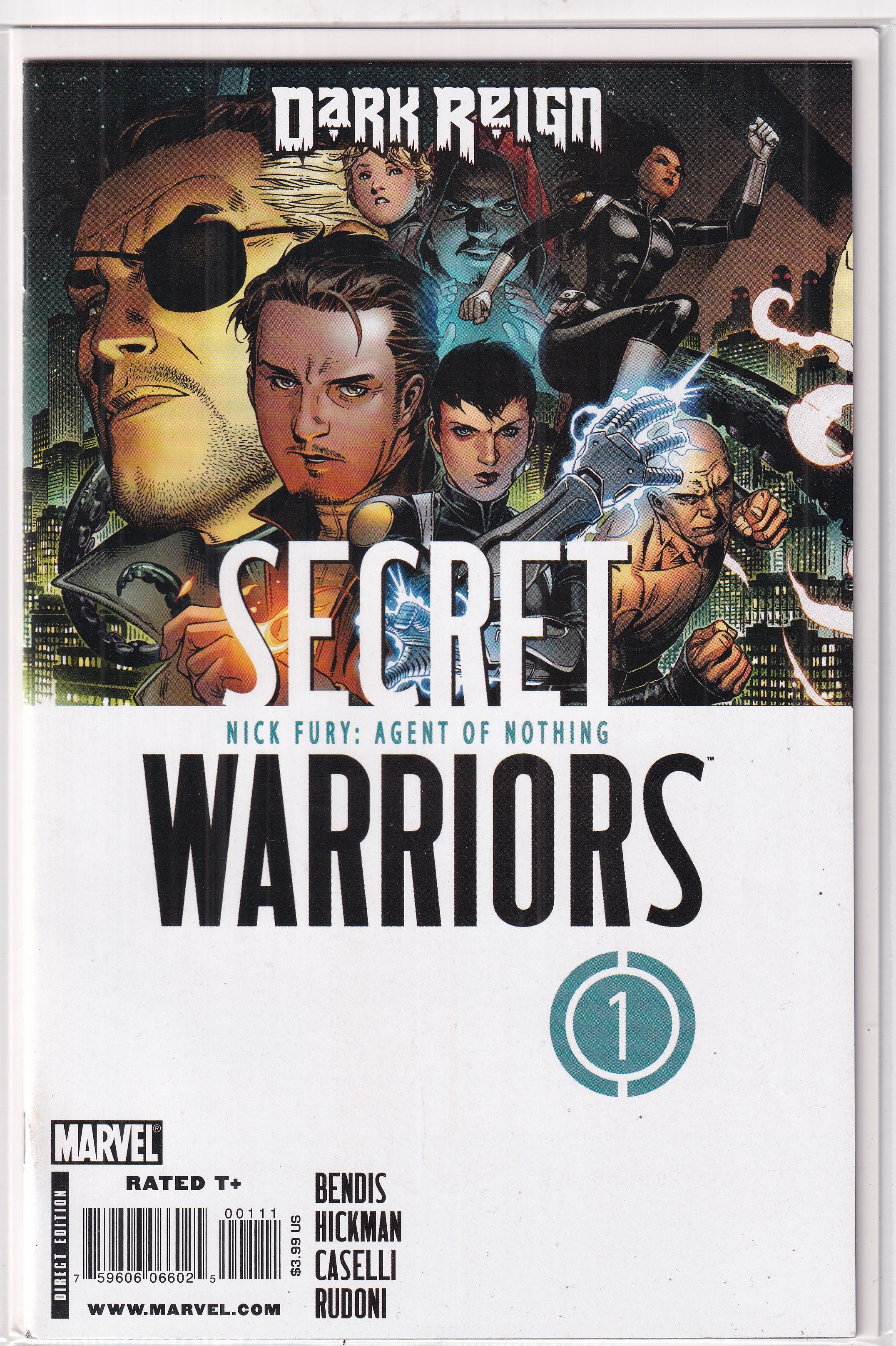 DARK REIGN SECRET WARRIORS NICK FURY: AGENT OF NOTHING #1 - Slab City Comics