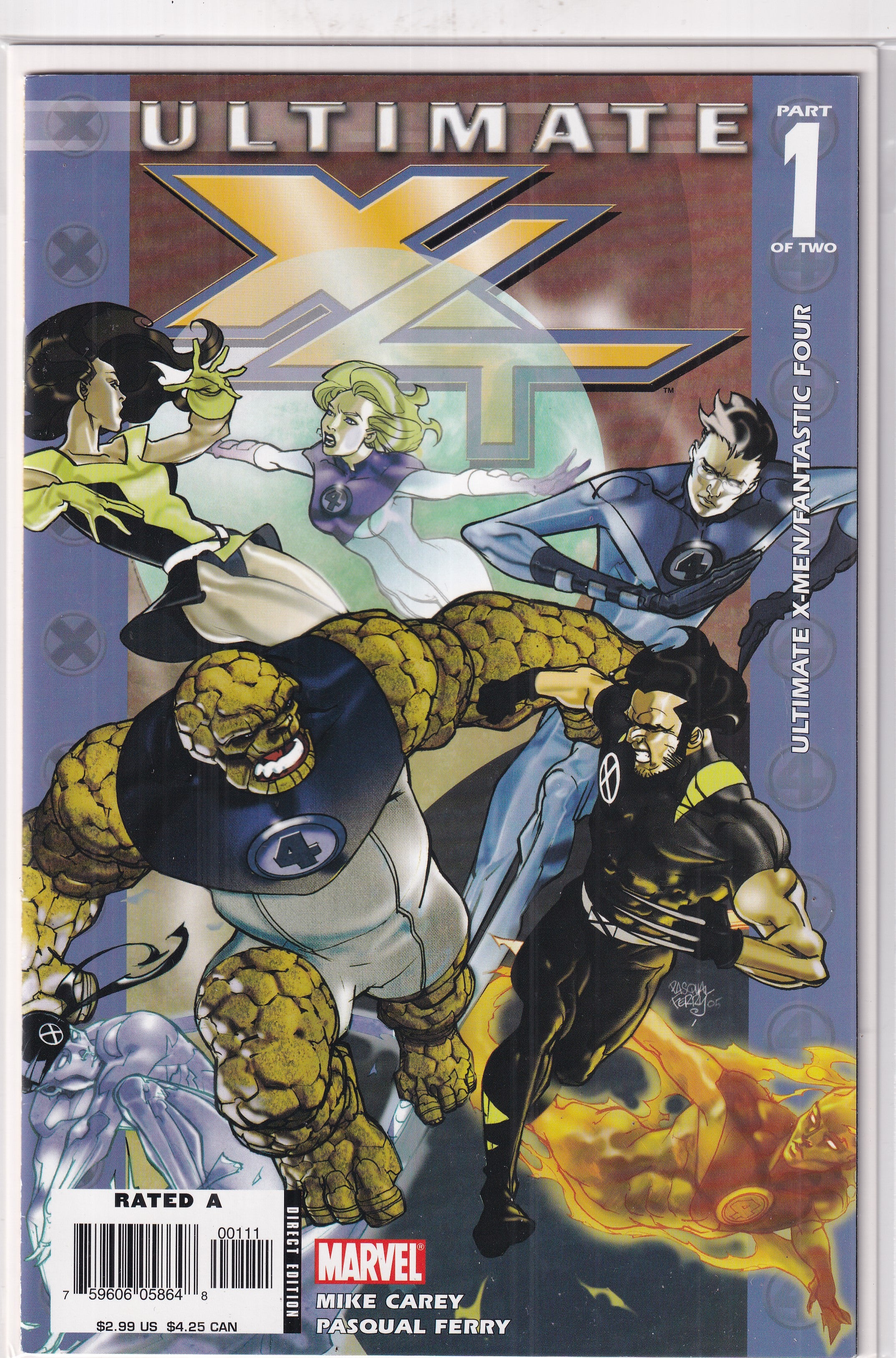 ULTIMATE X-MEN/FANTASTIC FOUR #1 - Slab City Comics