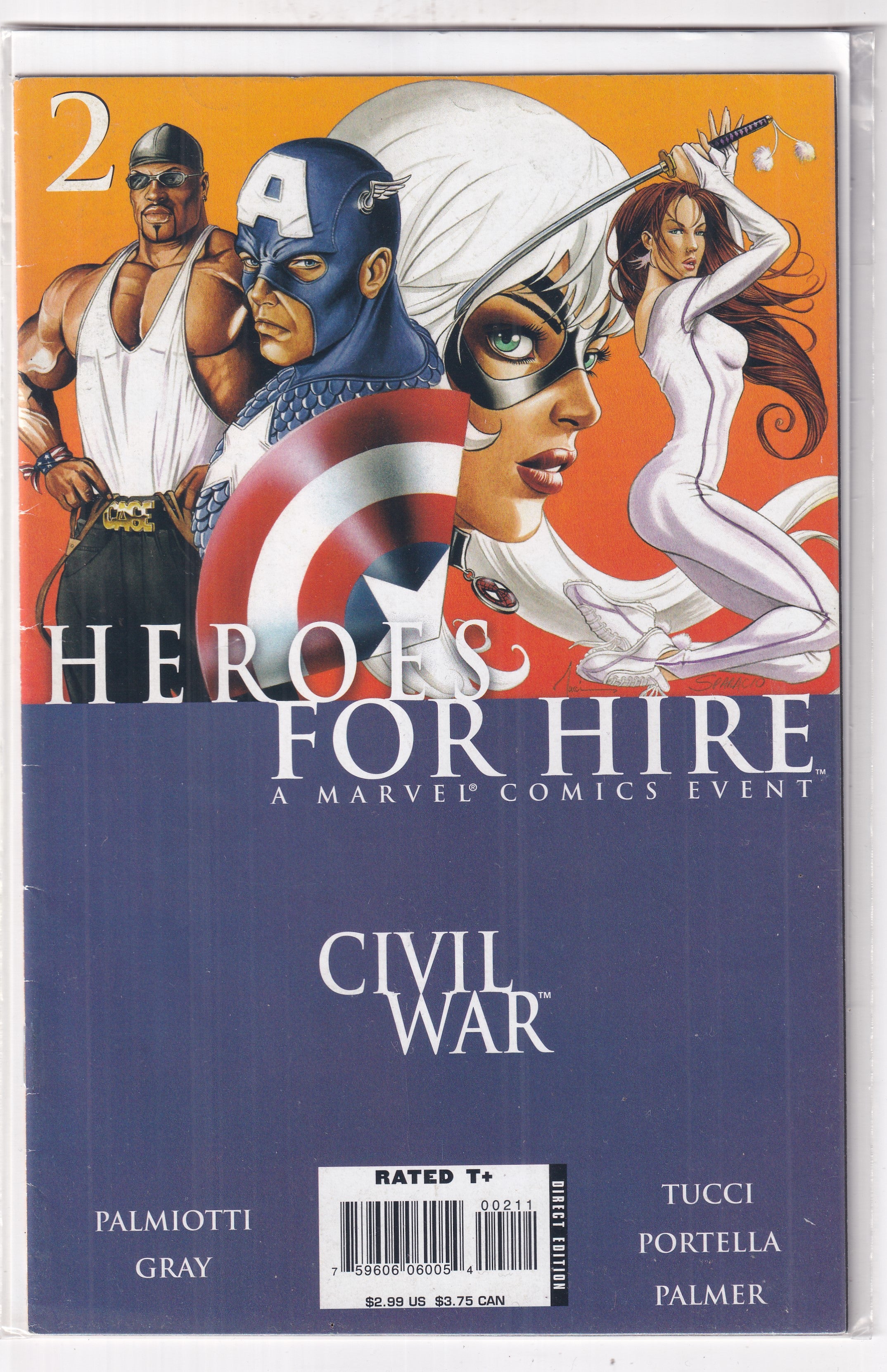 HEROES FOR HIRE CIVIL WAR #2 - Slab City Comics