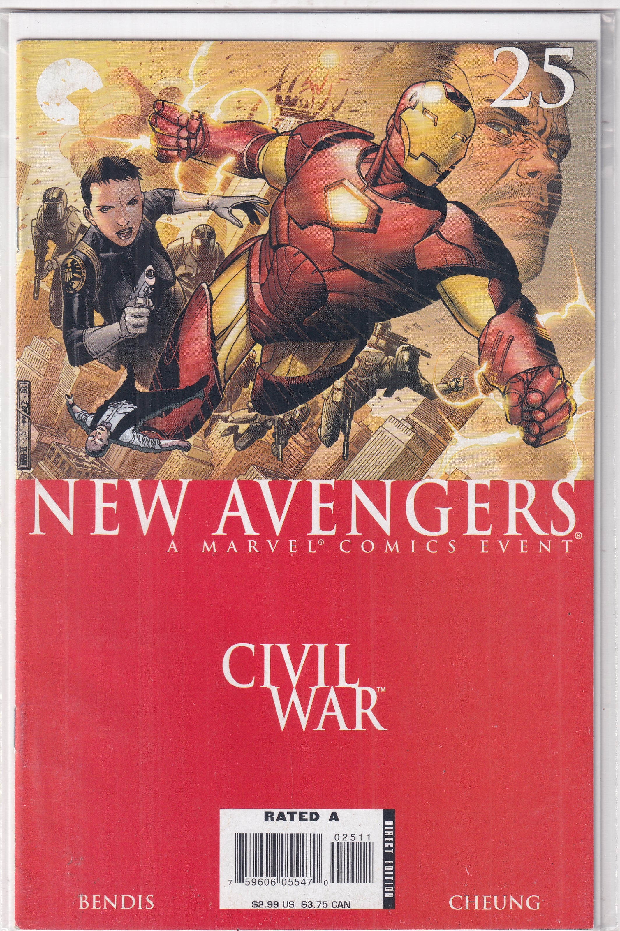 NEW AVENGERS CIVIL WAR #25 - Slab City Comics