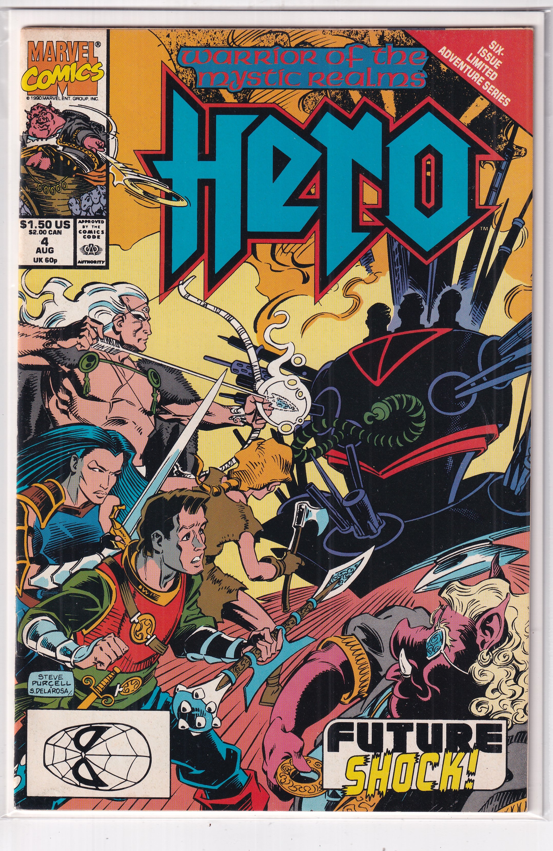 WARRIORS OF THE MYSTIC REALMS HERO #4 - Slab City Comics
