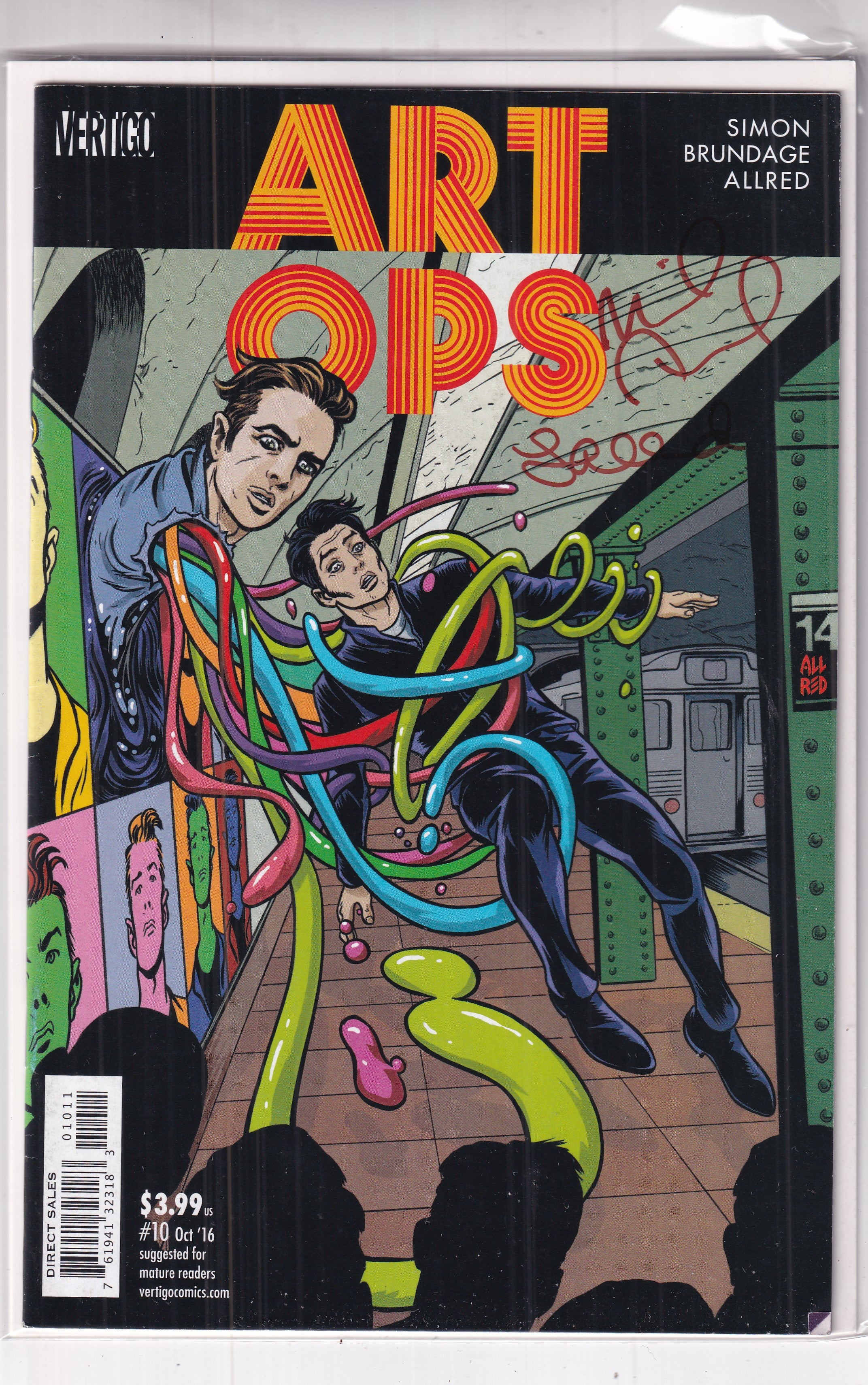 ART OPS #10 (2 X SIGNED) - Slab City Comics