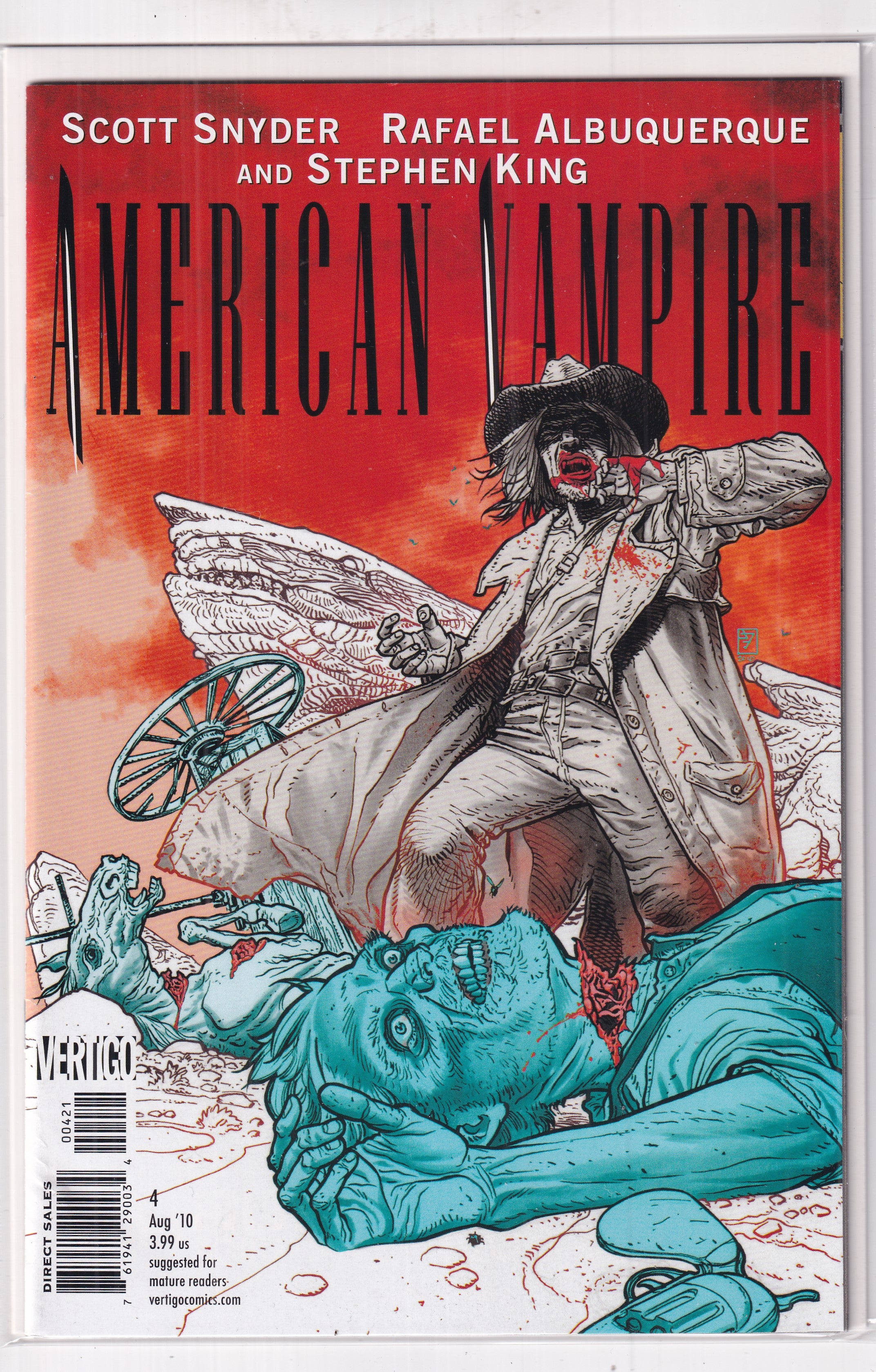 AMERICAN VAMPIRE #4 1:25 WILLIAMS VARIANT - Slab City Comics