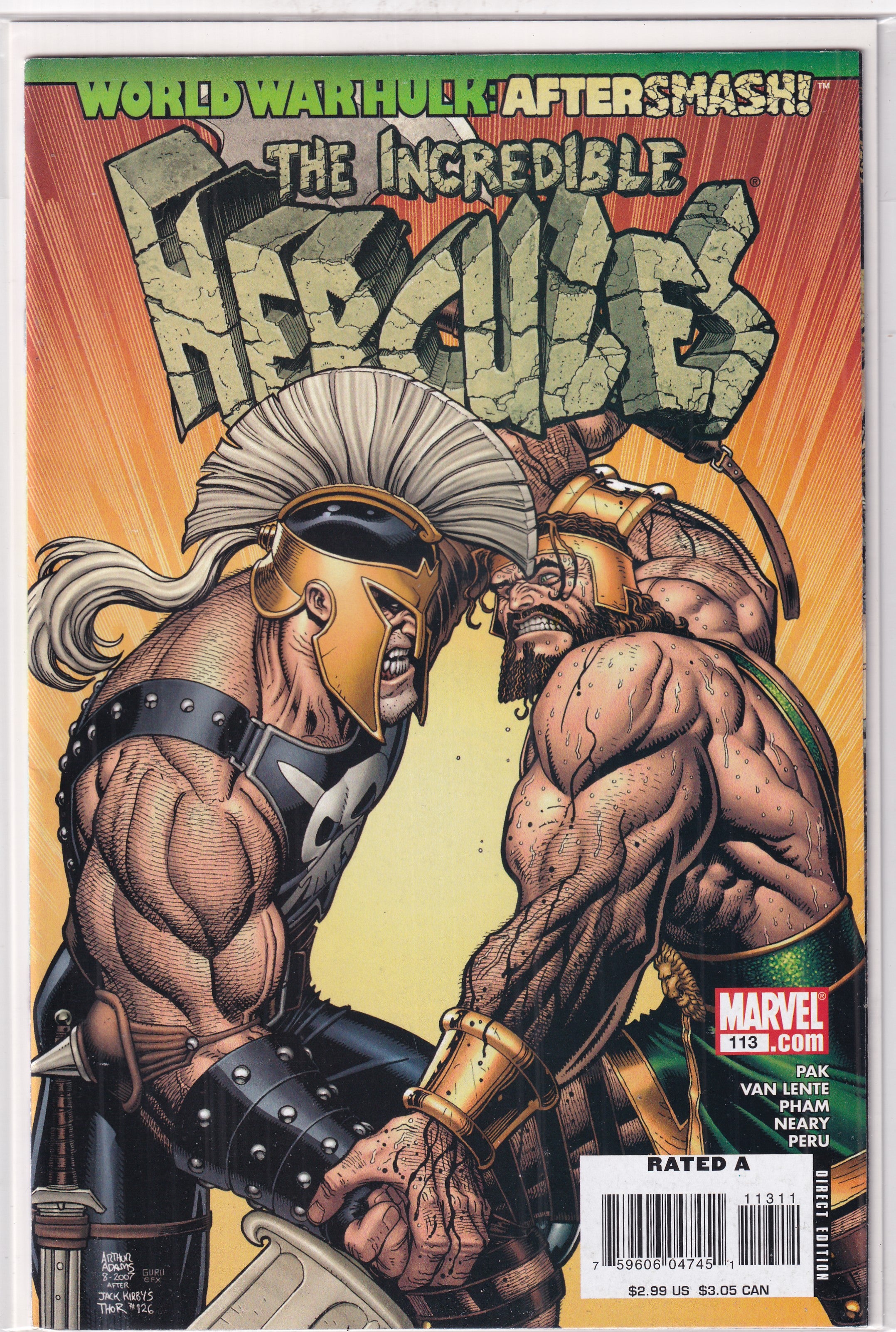 INCREDIBLE HERCULES #113 - Slab City Comics