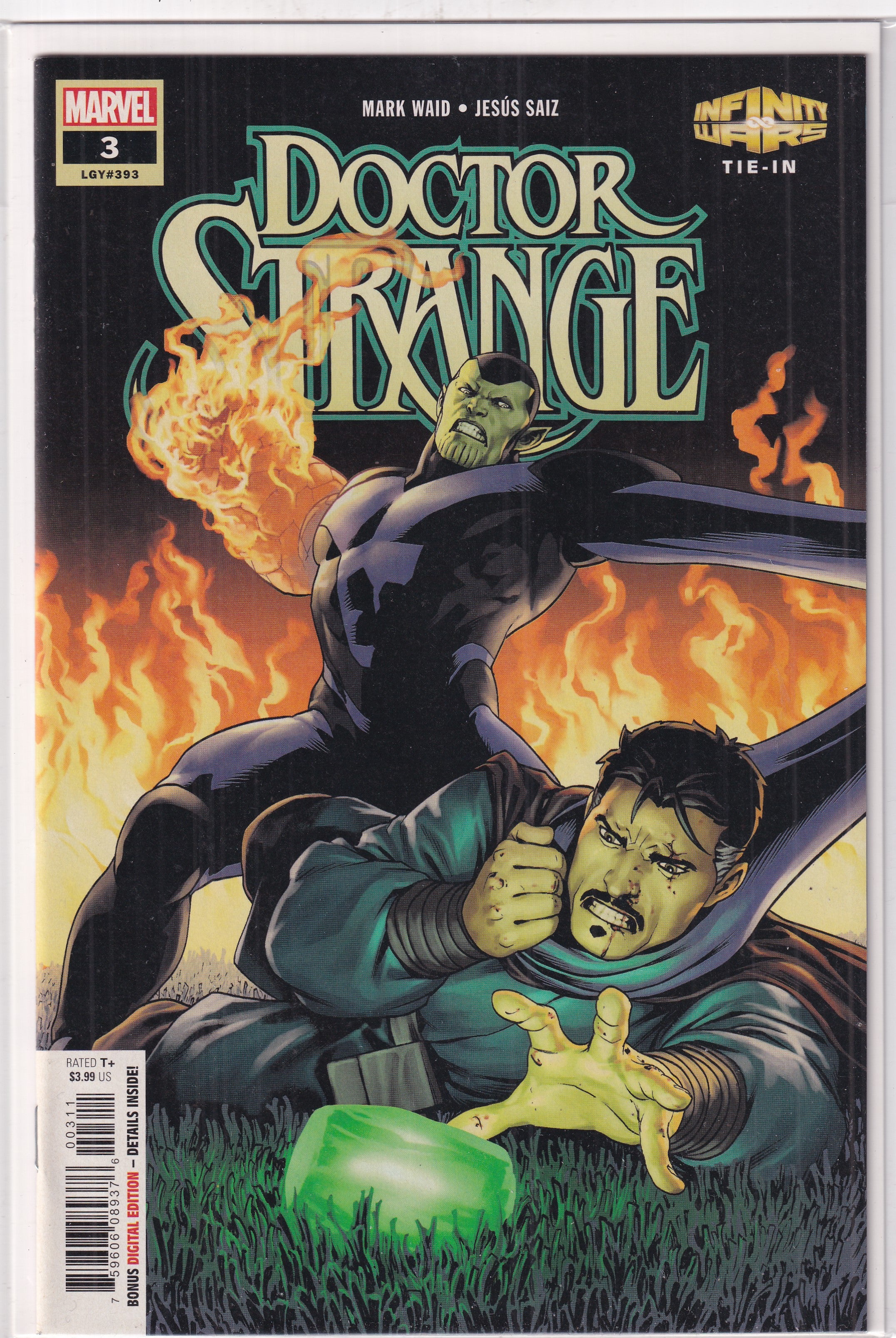 DOCTOR STRANGE #3 INFINITY WARS TIE-IN - Slab City Comics