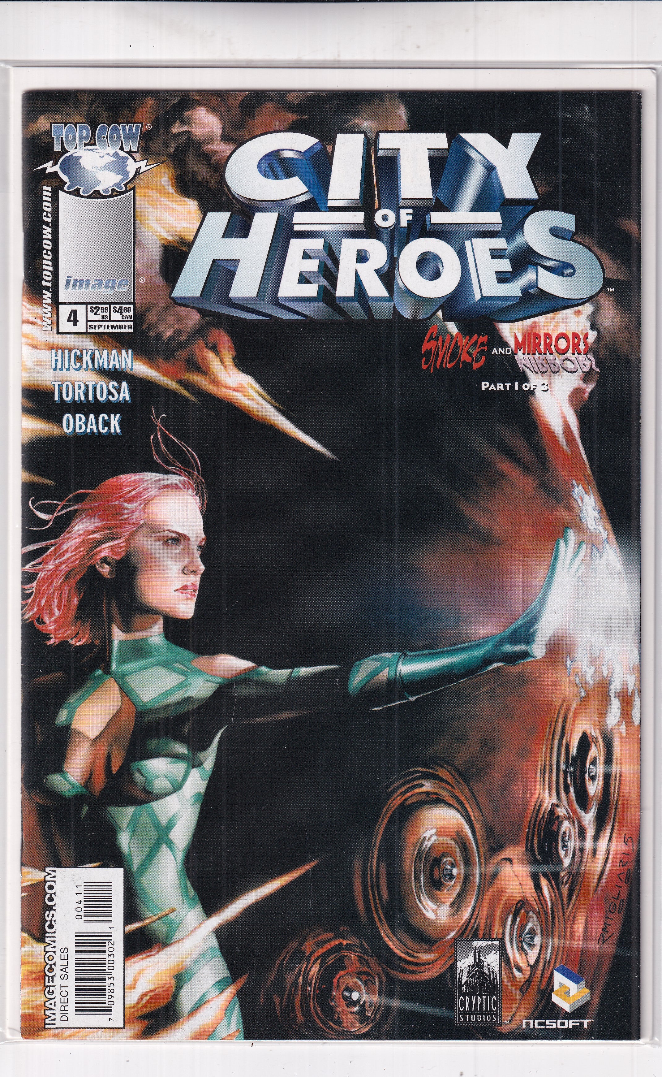 CITY OF HEROES #4 - Slab City Comics