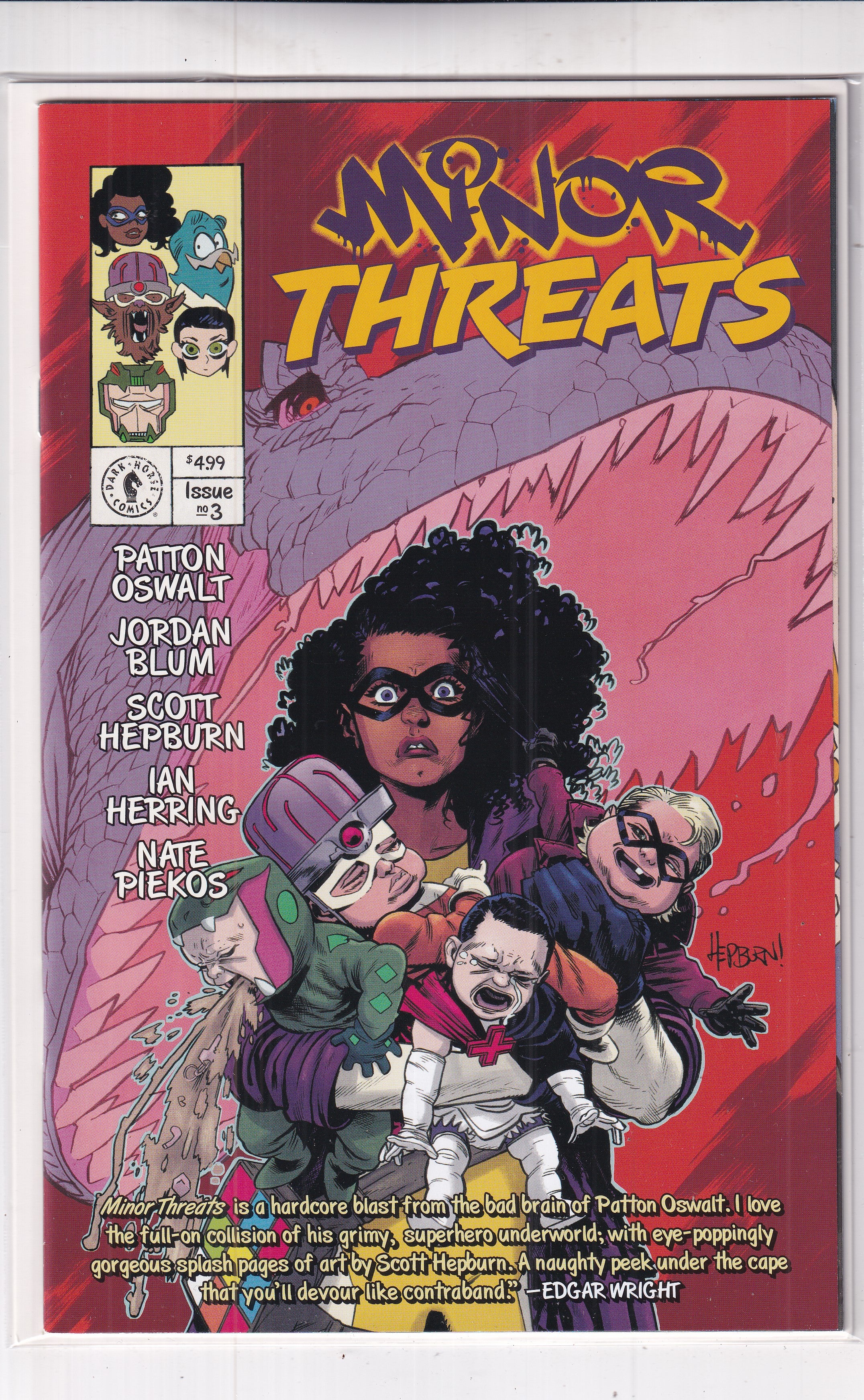MINOR THREATS #3 - Slab City Comics