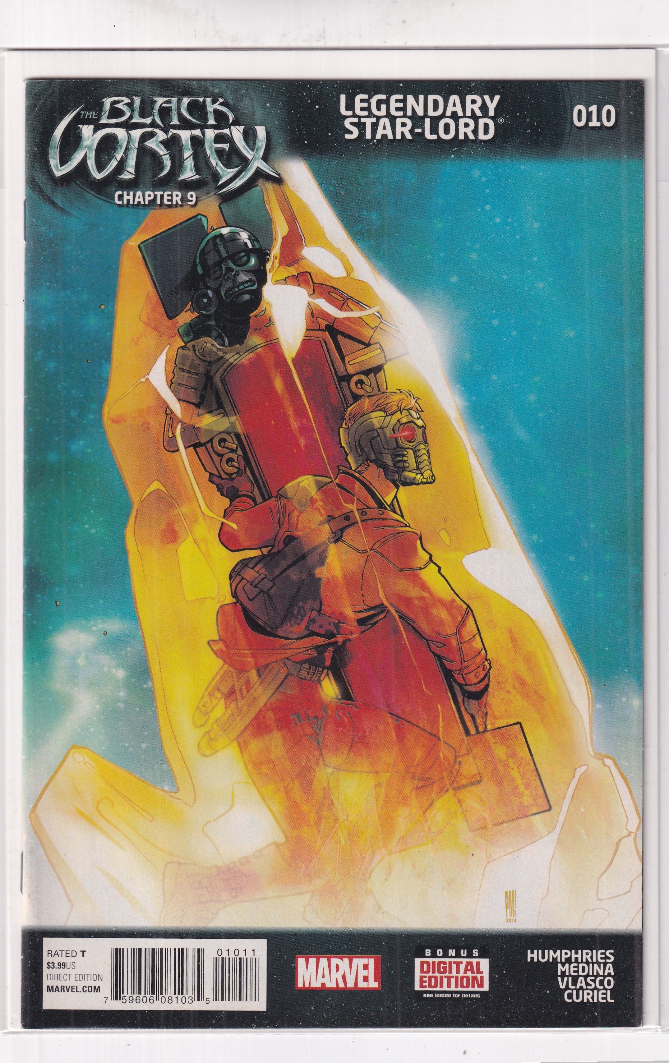 LEGENDARY STAR-LORD BLACK VORTEX #10 - Slab City Comics