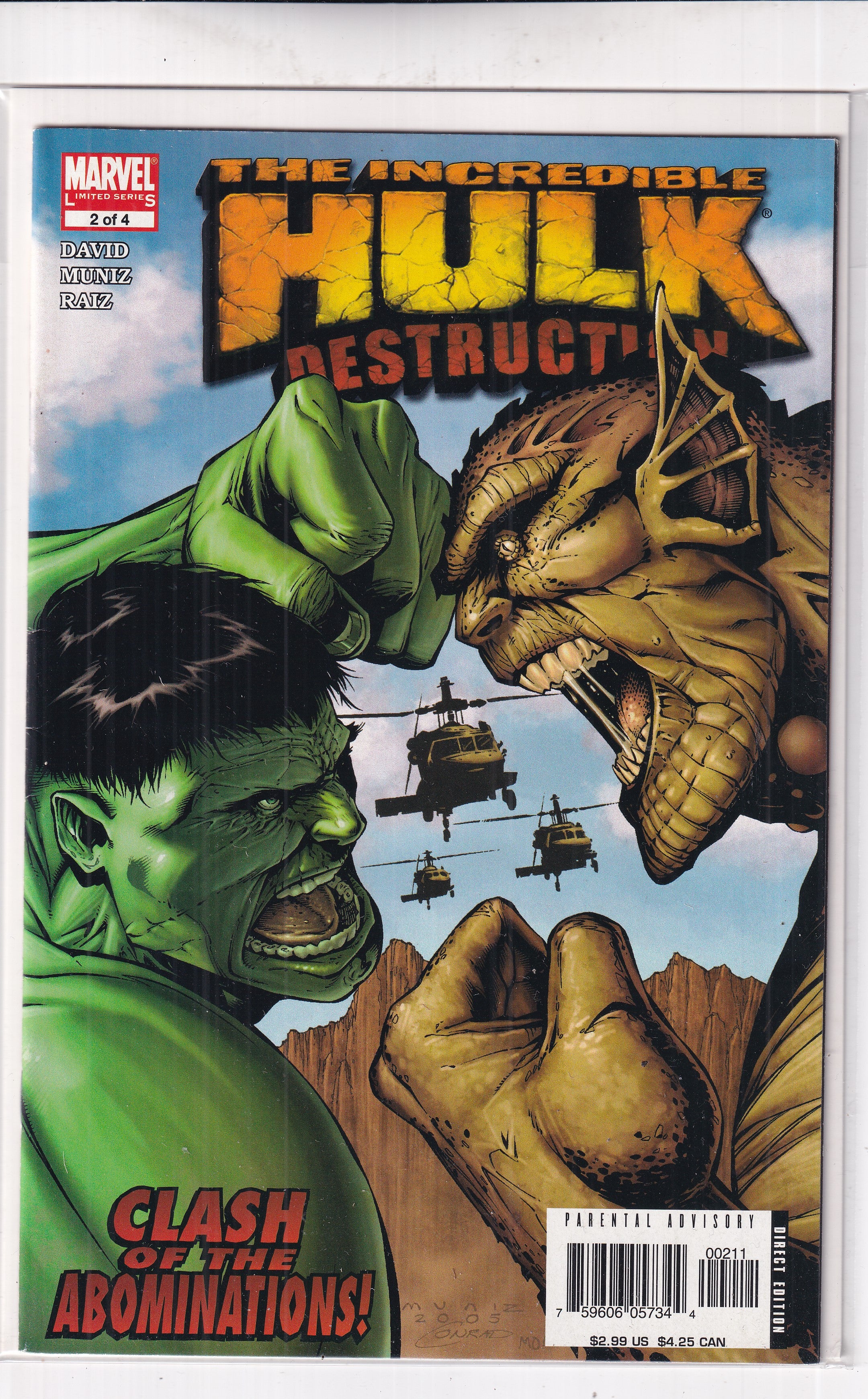 INCREDIBLE HULK DESTRUCTION #2 - Slab City Comics