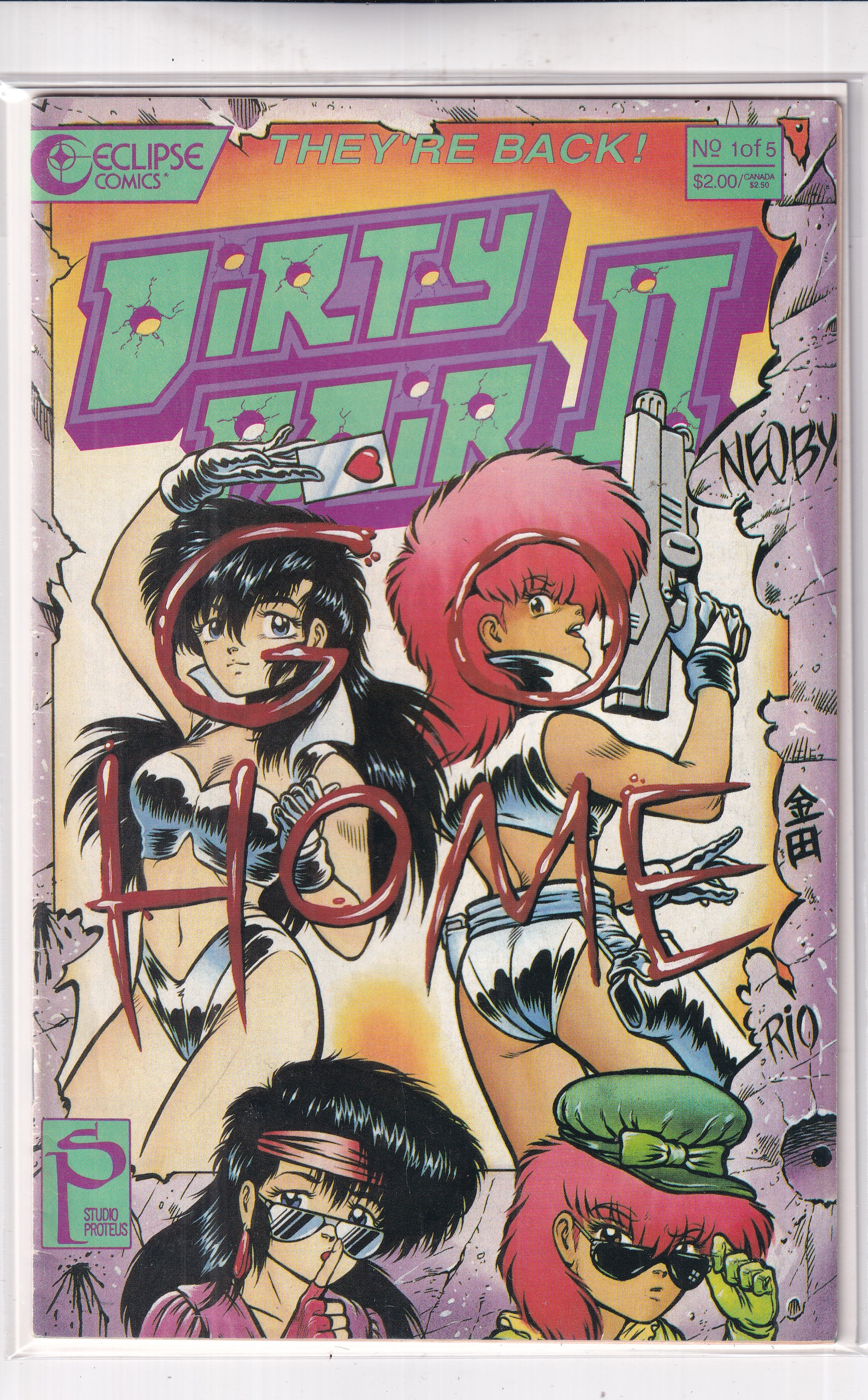 DIRTY PAIR II #1 - Slab City Comics