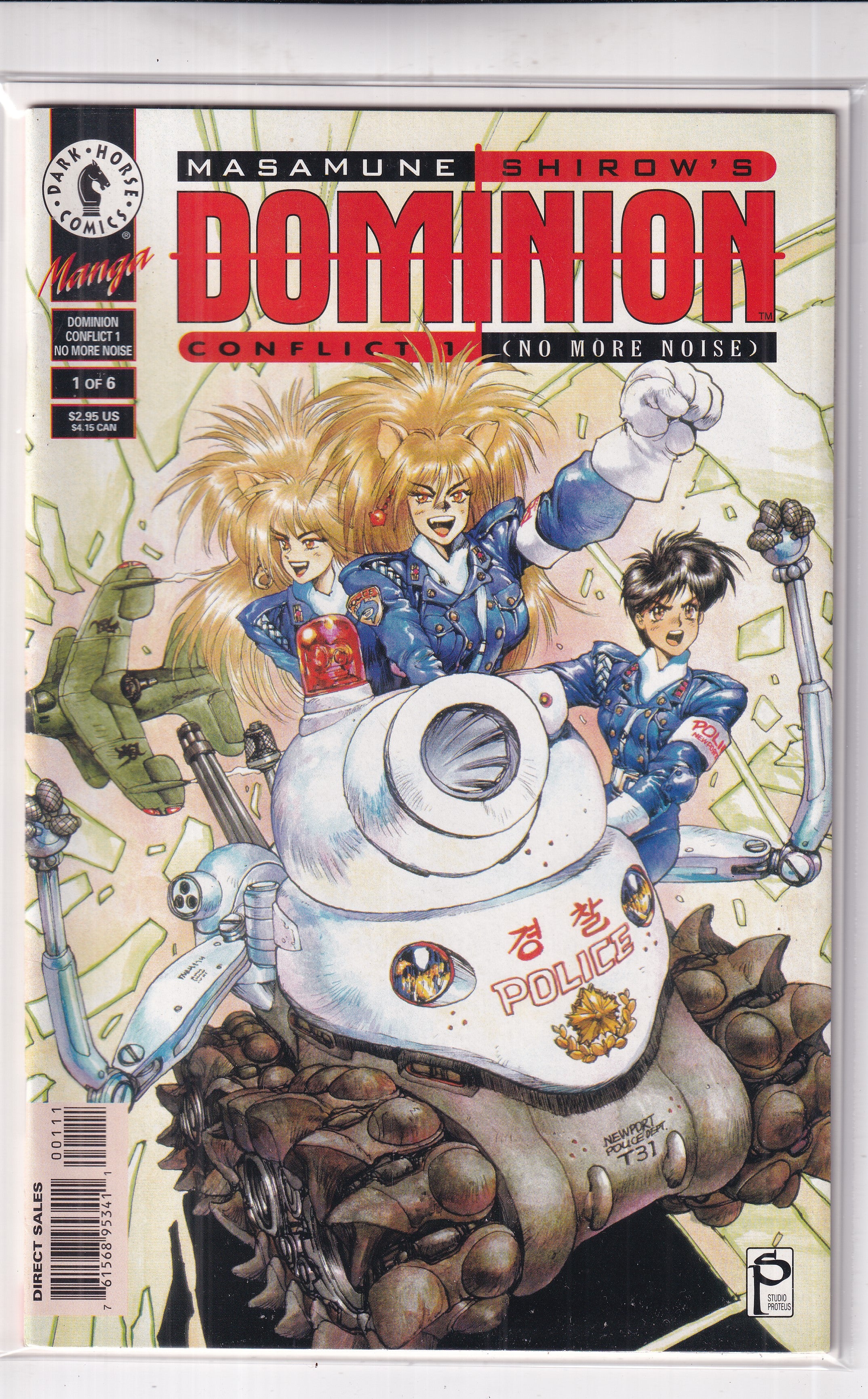 DOMINION CONFLICT #1 - Slab City Comics