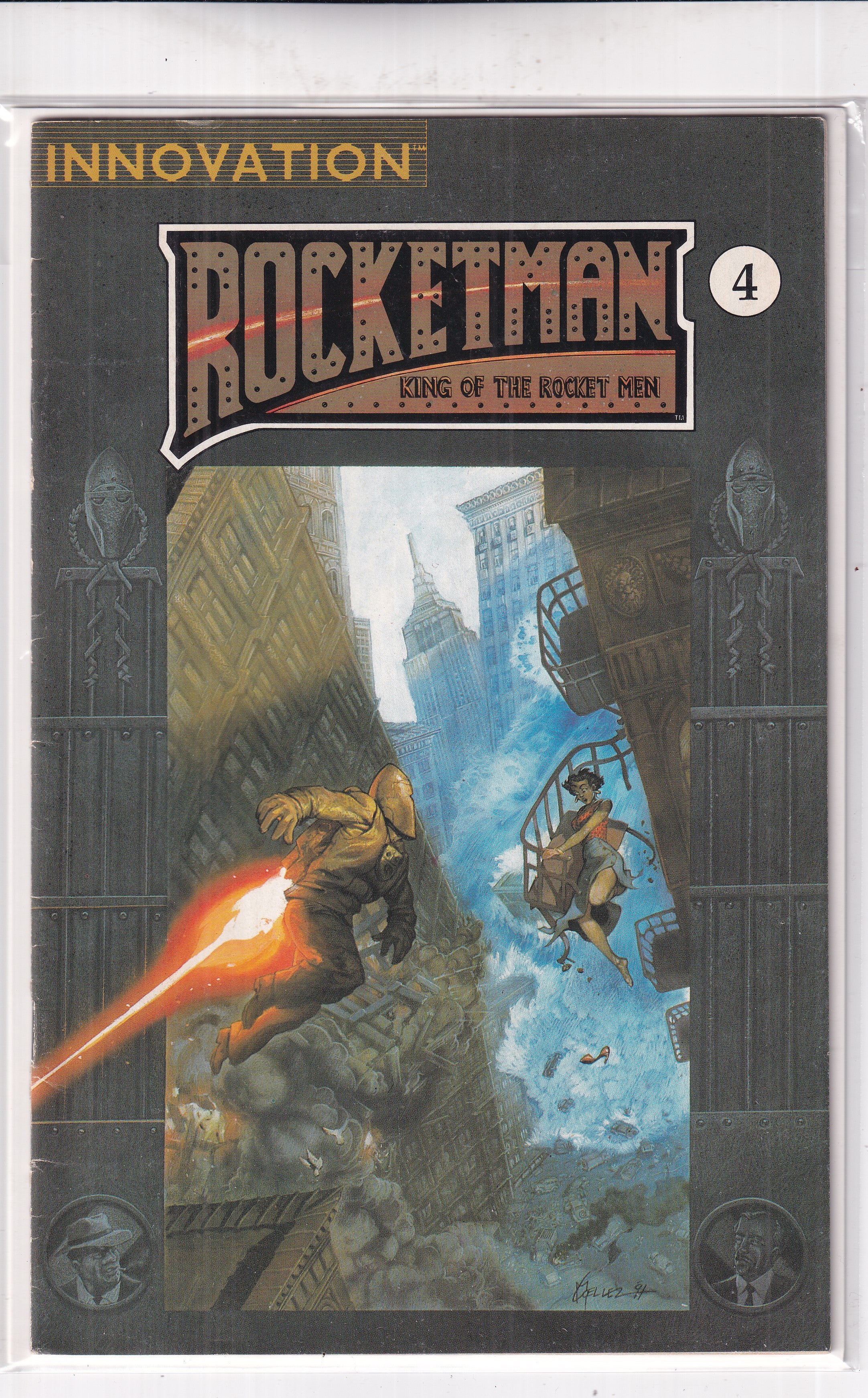 ROCKETMAN KING OF THE ROCKET MEN #4 - Slab City Comics
