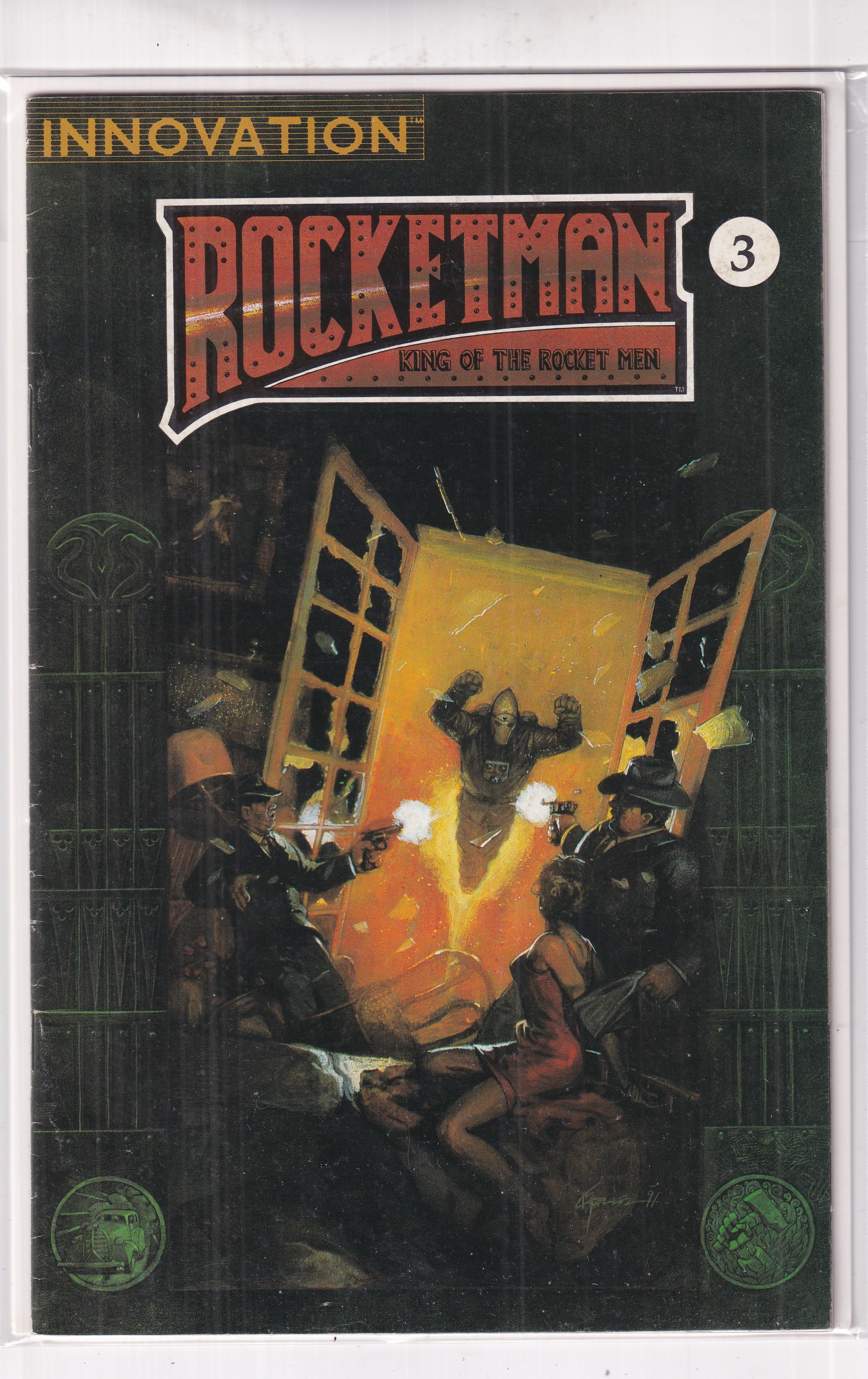 ROCKETMAN KING OF THE ROCKET MEN #3 - Slab City Comics