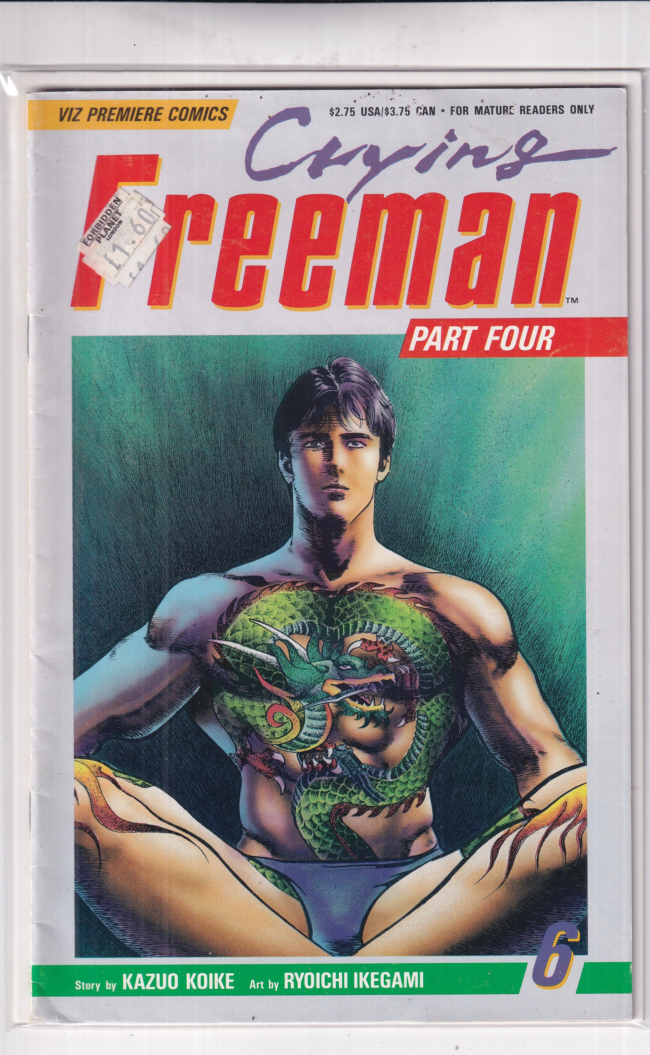 CRYING FREEMAN PART FOUR #6 - Slab City Comics