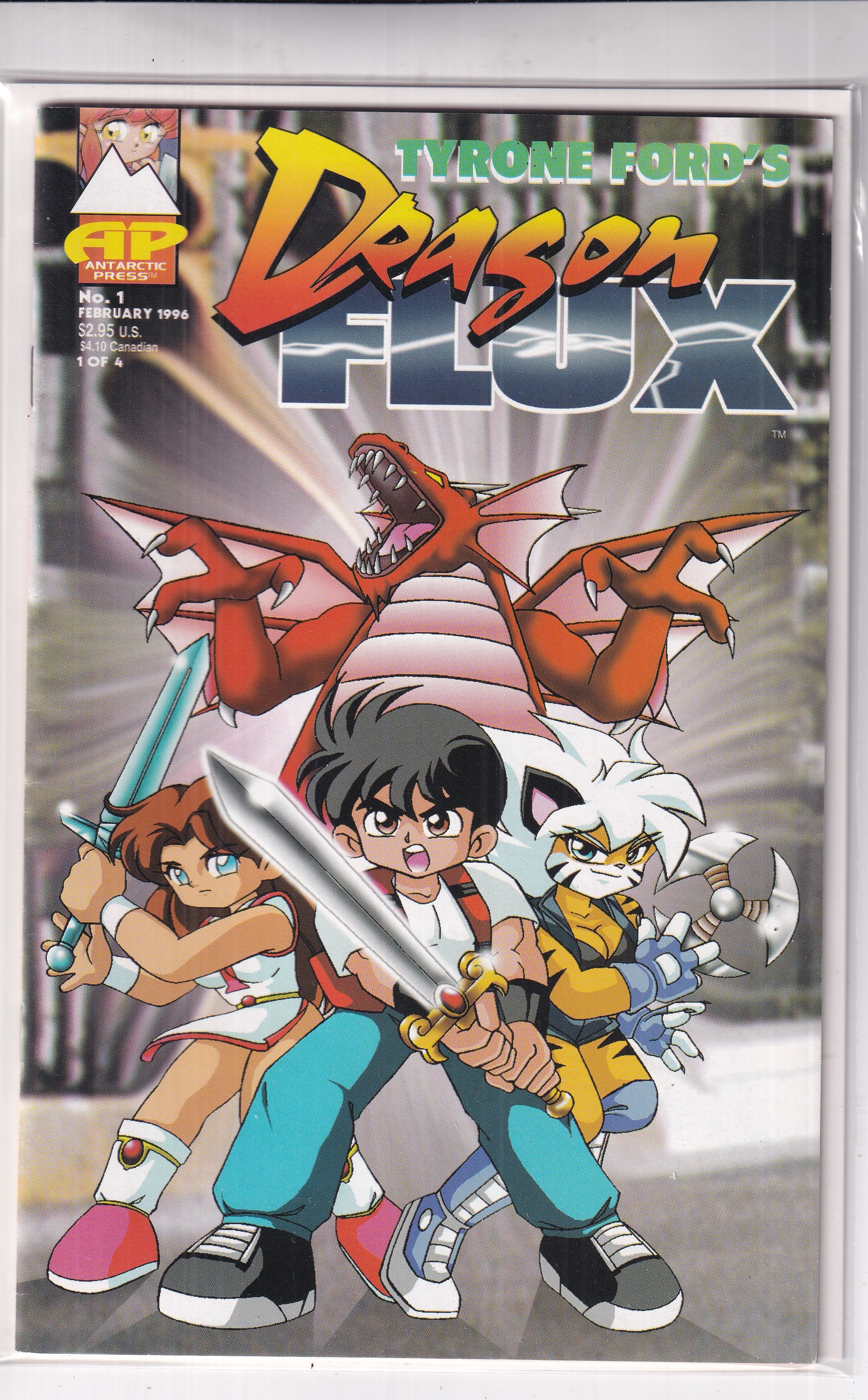 DRAGON FLUX #1 - Slab City Comics