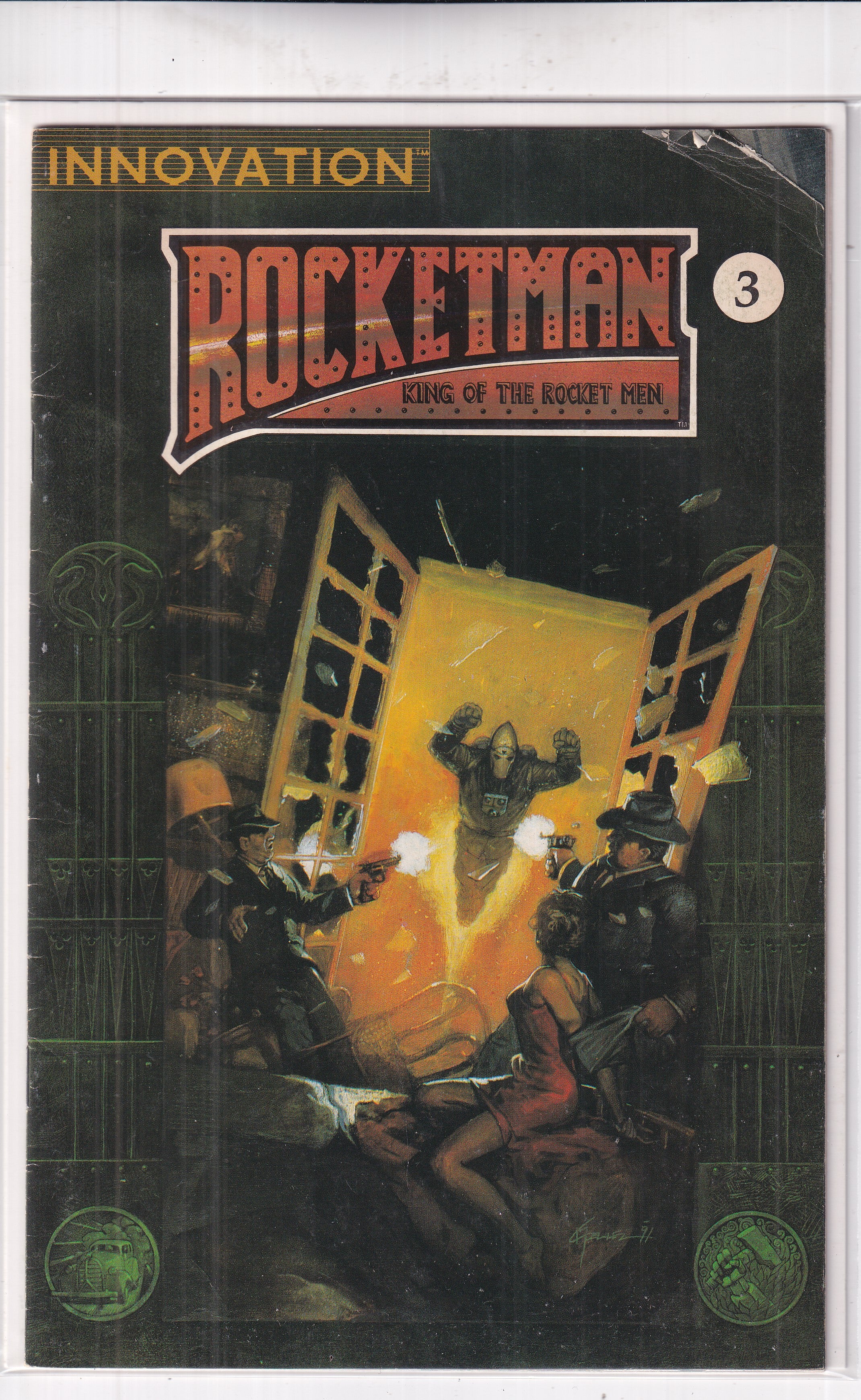 ROCKETMAN KING OF THE ROCKET MEN #3 - Slab City Comics