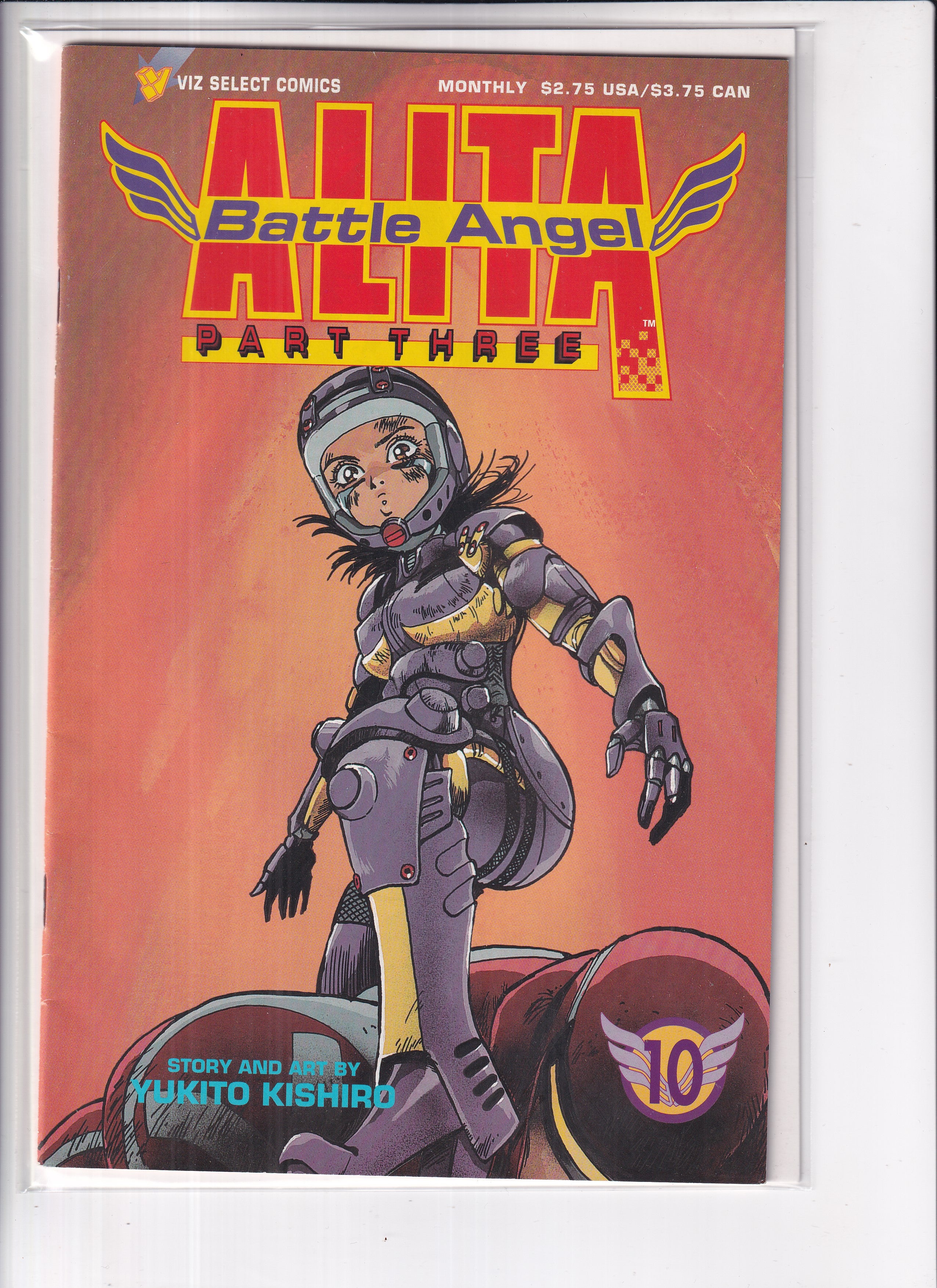 Alita Battle Angel Part Three #10 - Slab City Comics